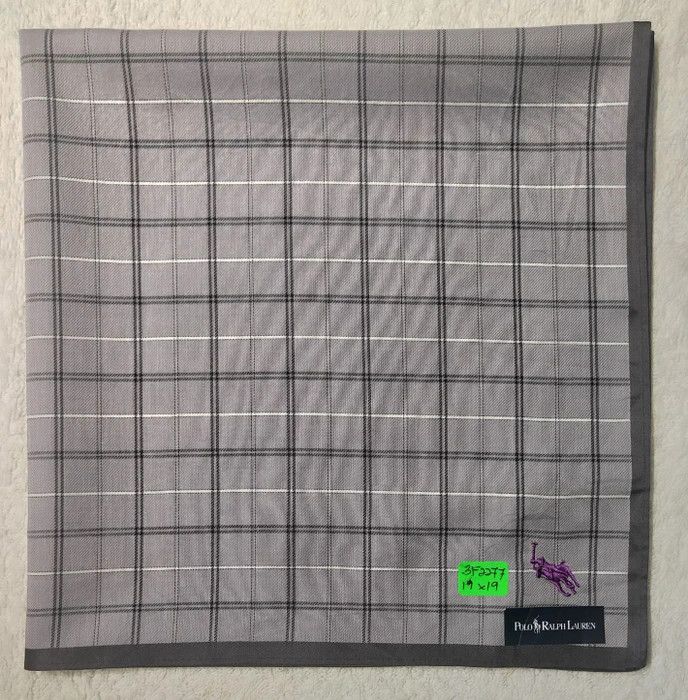 Polo Ralph Lauren × Vintage New Polo RL Handkerchief/ Neckerchief/ Bandana - 3F2277 Size ONE SIZE - 4 Thumbnail