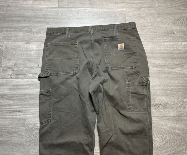 Vintage Carharrt Straight Leg Loose Fit Cargo Carpenter Pants | Grailed