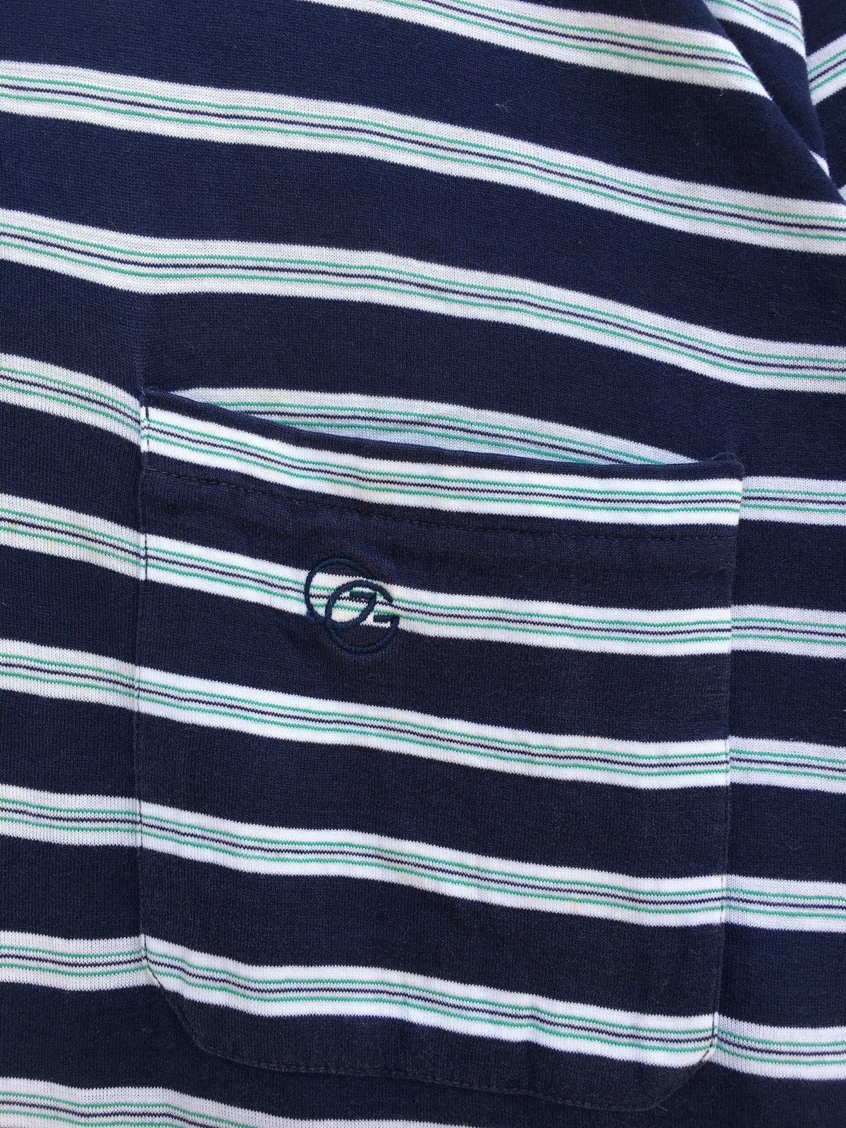 Givenchy Rare Vintage 90s Givenchy Stripes Polo Shirt Size US L / EU 52-54 / 3 - 7 Thumbnail