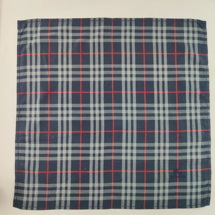 Burberry × Vintage Handkerchief/ Neckerchief/ Bandana - 3F1925 Size ONE SIZE - 5 Thumbnail