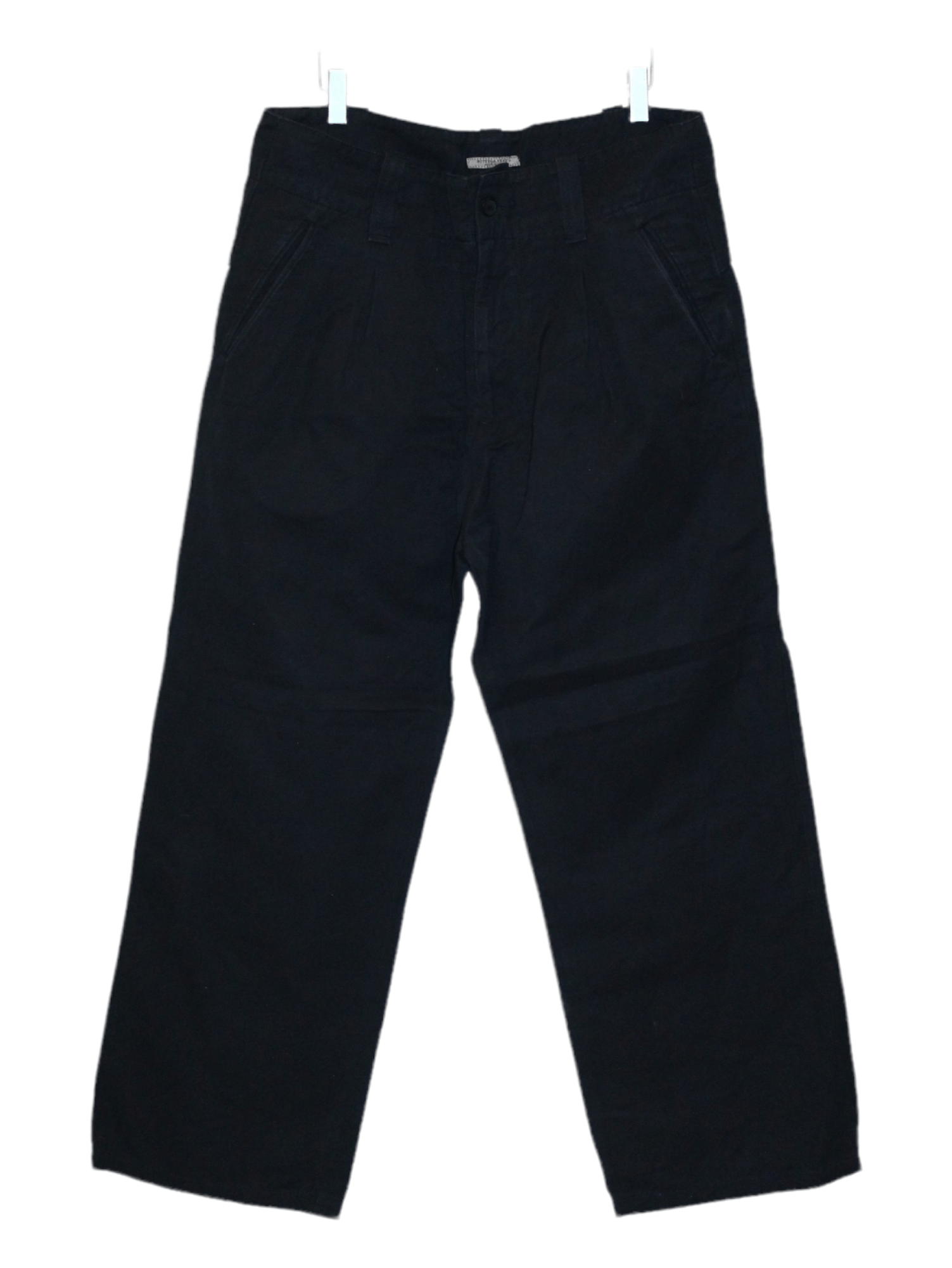 Bottega Veneta Bottega Veneta Pleated Cotton-Hemp Twill Wide Leg Pants Size US 32 / EU 48 - 12 Thumbnail
