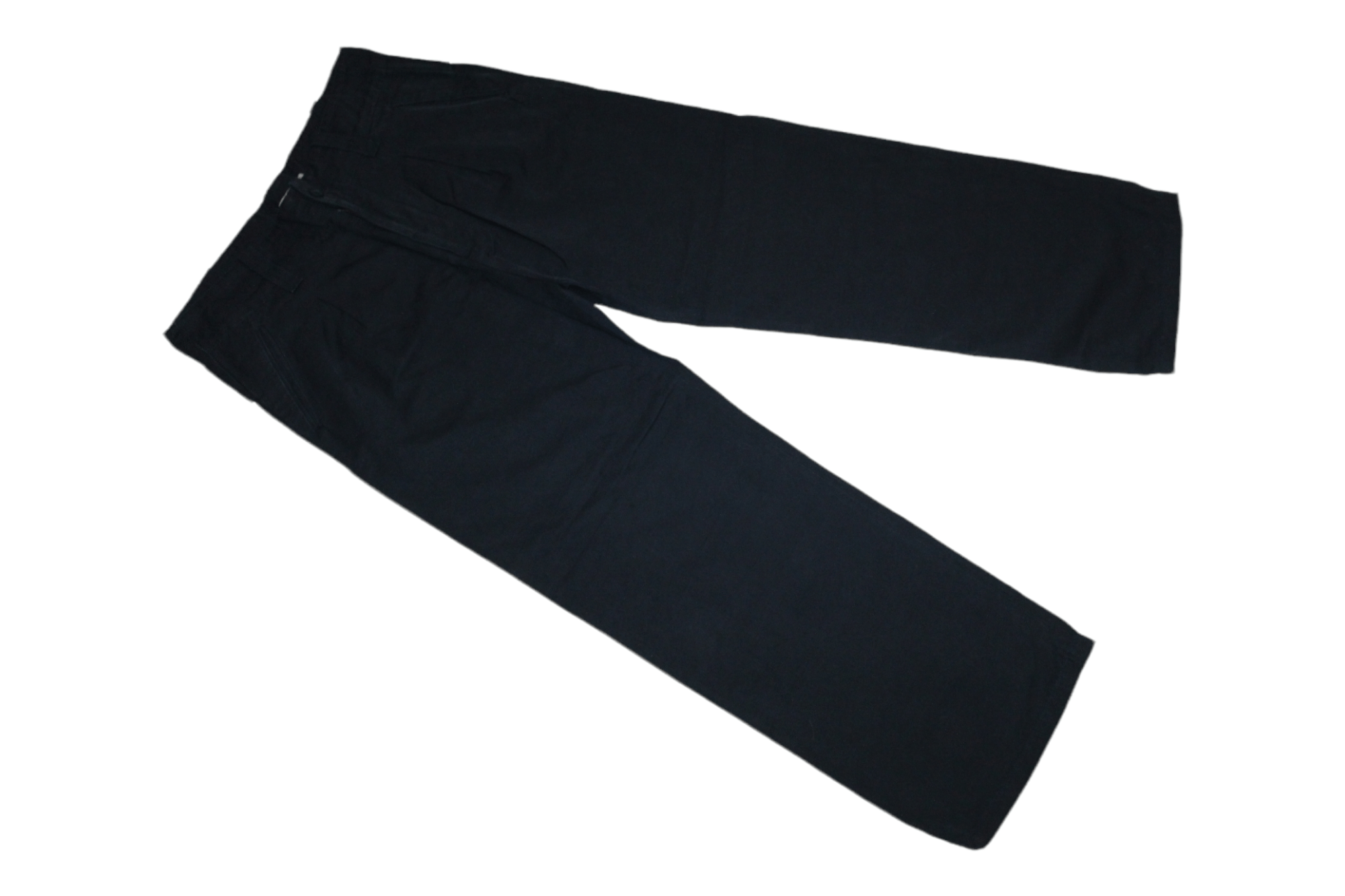 Bottega Veneta Bottega Veneta Pleated Cotton-Hemp Twill Wide Leg Pants Size US 32 / EU 48 - 3 Thumbnail