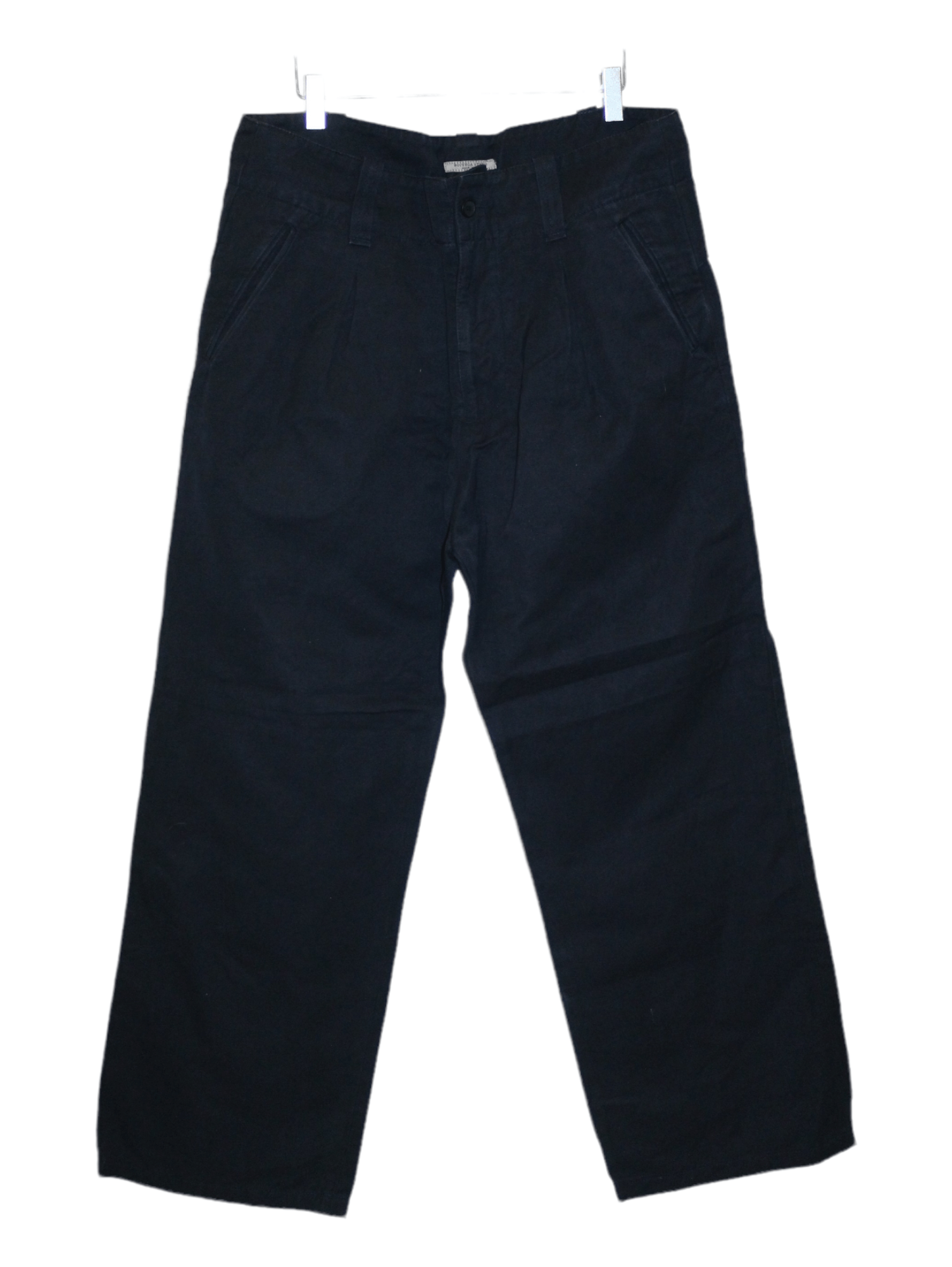 Bottega Veneta Bottega Veneta Pleated Cotton-Hemp Twill Wide Leg Pants Size US 32 / EU 48 - 2 Thumbnail