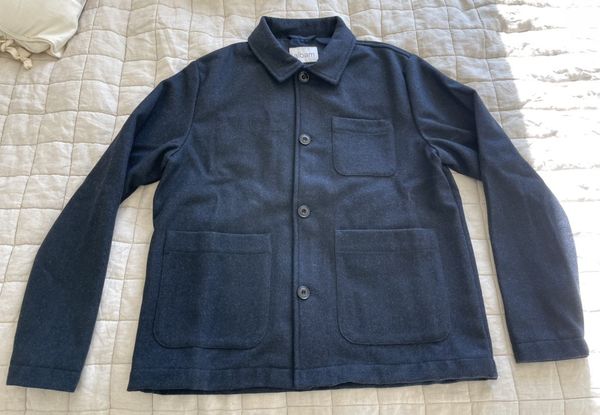 Albam navy deals work jacket