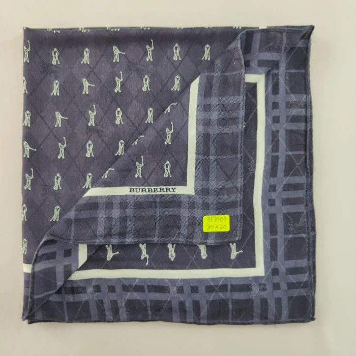 Burberry × Vintage Burberry Handkerchief/ Neckerchief/ Bandana - 3F2184 Size ONE SIZE - 2 Thumbnail