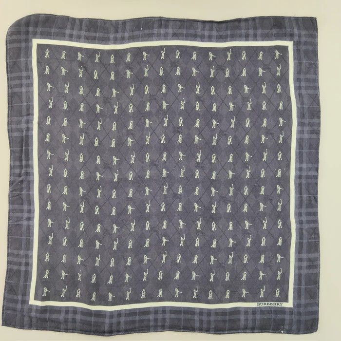 Burberry × Vintage Burberry Handkerchief/ Neckerchief/ Bandana - 3F2184 Size ONE SIZE - 5 Thumbnail