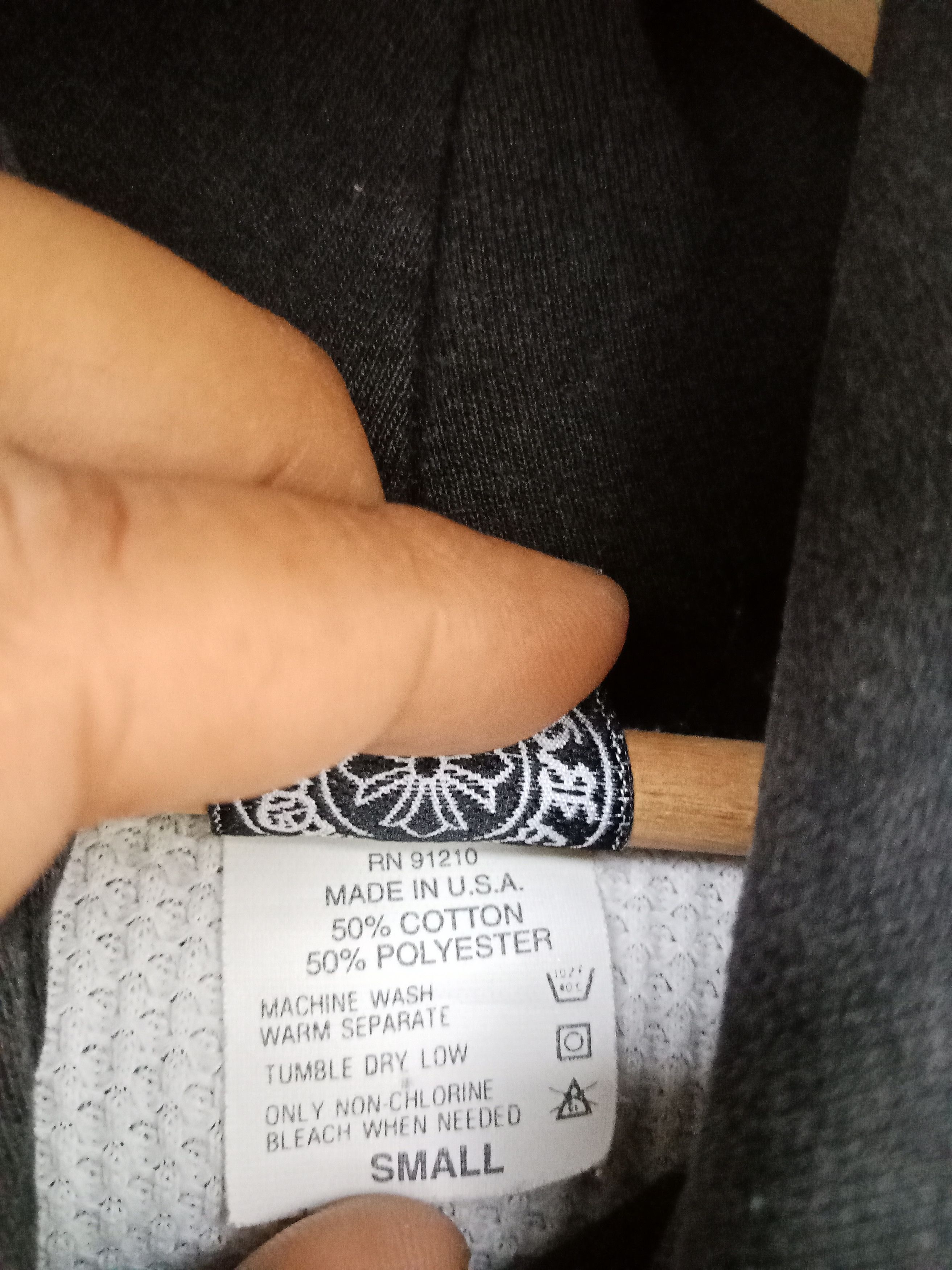 Chrome Hearts Spell Out Big Logo Hoodie Made in USA