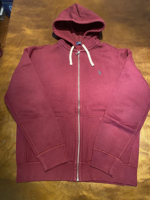 Maroon best sale polo sweatsuit