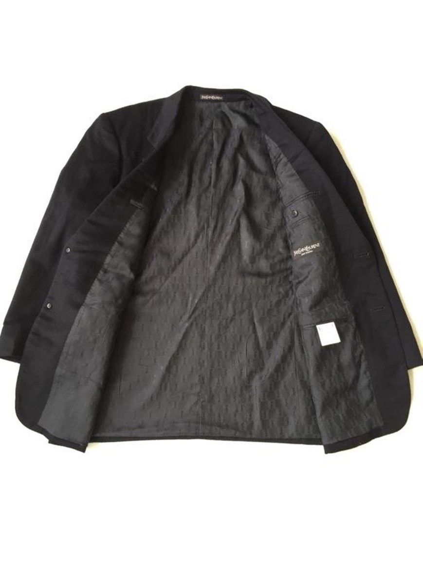 Yves Saint Laurent 💥Yves Saint Laurent Pour Homme Velvet Blazer Jacket Size US L / EU 52-54 / 3 - 2 Thumbnail