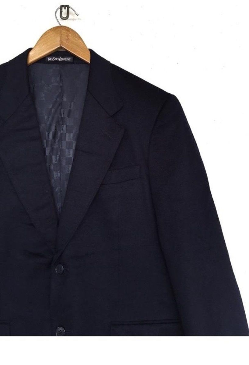Yves Saint Laurent 💥Yves Saint Laurent Pour Homme Velvet Blazer Jacket Size US L / EU 52-54 / 3 - 4 Thumbnail