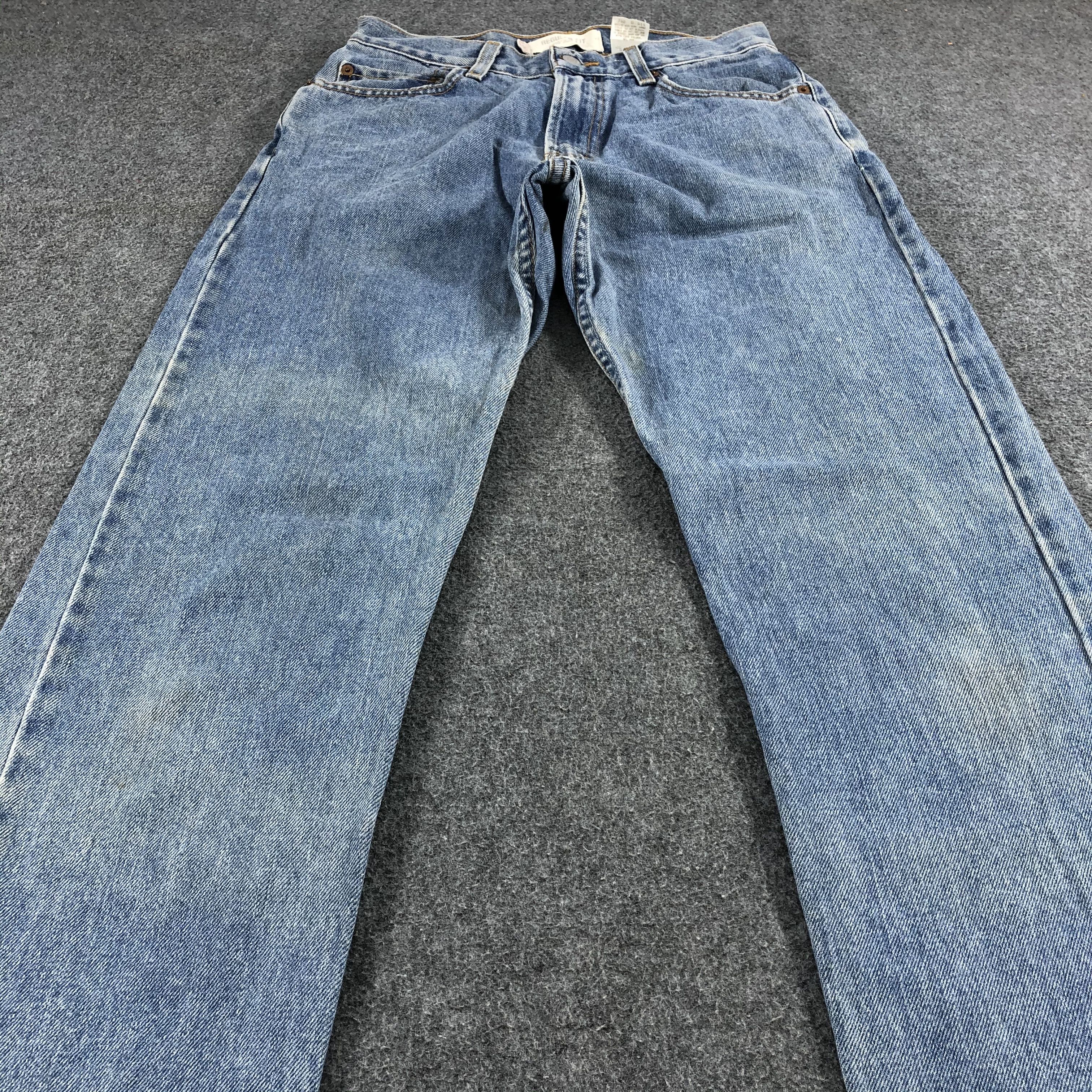 Levi's Blue Wash Vintage Levis 505 Jeans-J1128 Size US 28 / EU 44 - 3 Thumbnail