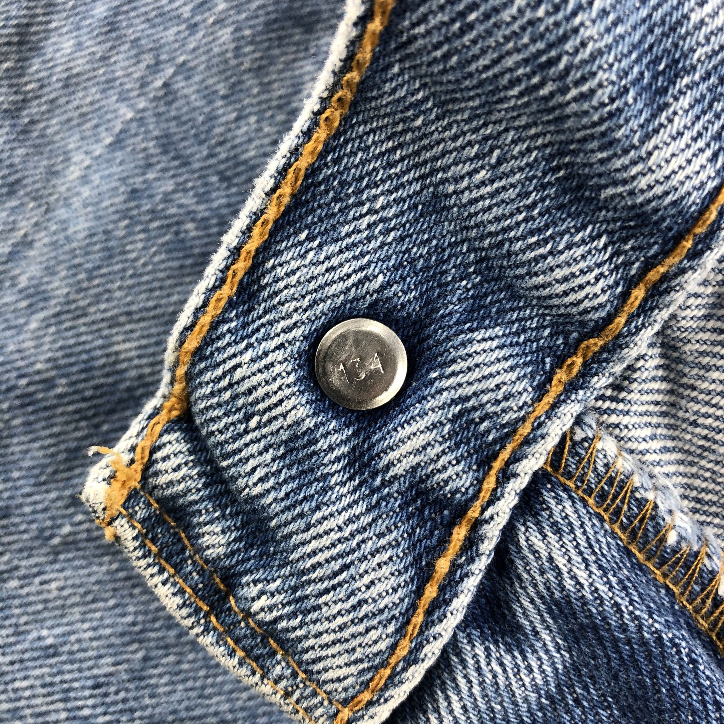 Levi's Blue Wash Vintage Levis 505 Jeans-J1128 Size US 28 / EU 44 - 8 Thumbnail