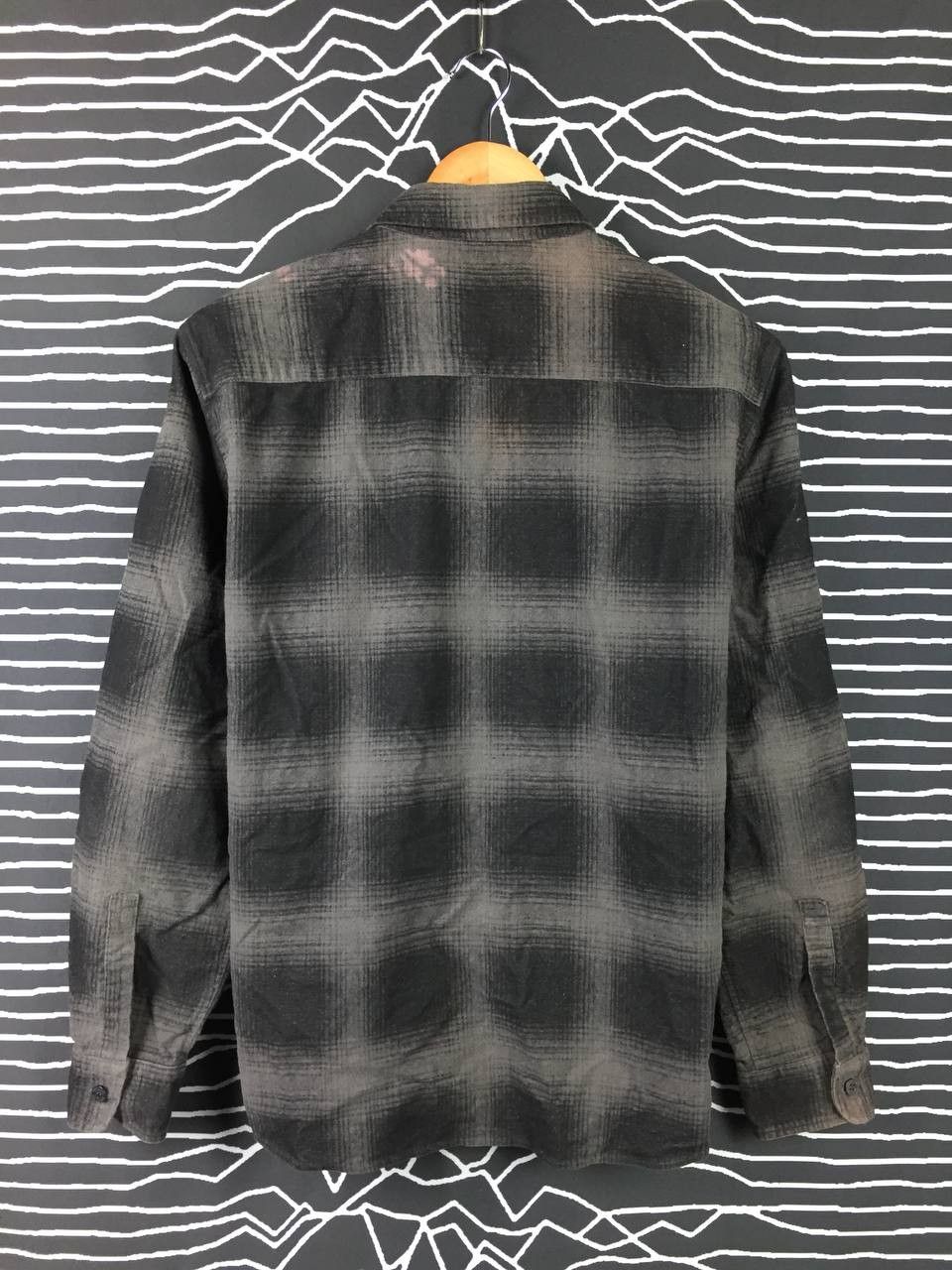 Japanese Brand Vtg Radiall Japanese Brand Too Drunk Too Fuck Flannel Shirt Size US L / EU 52-54 / 3 - 3 Thumbnail
