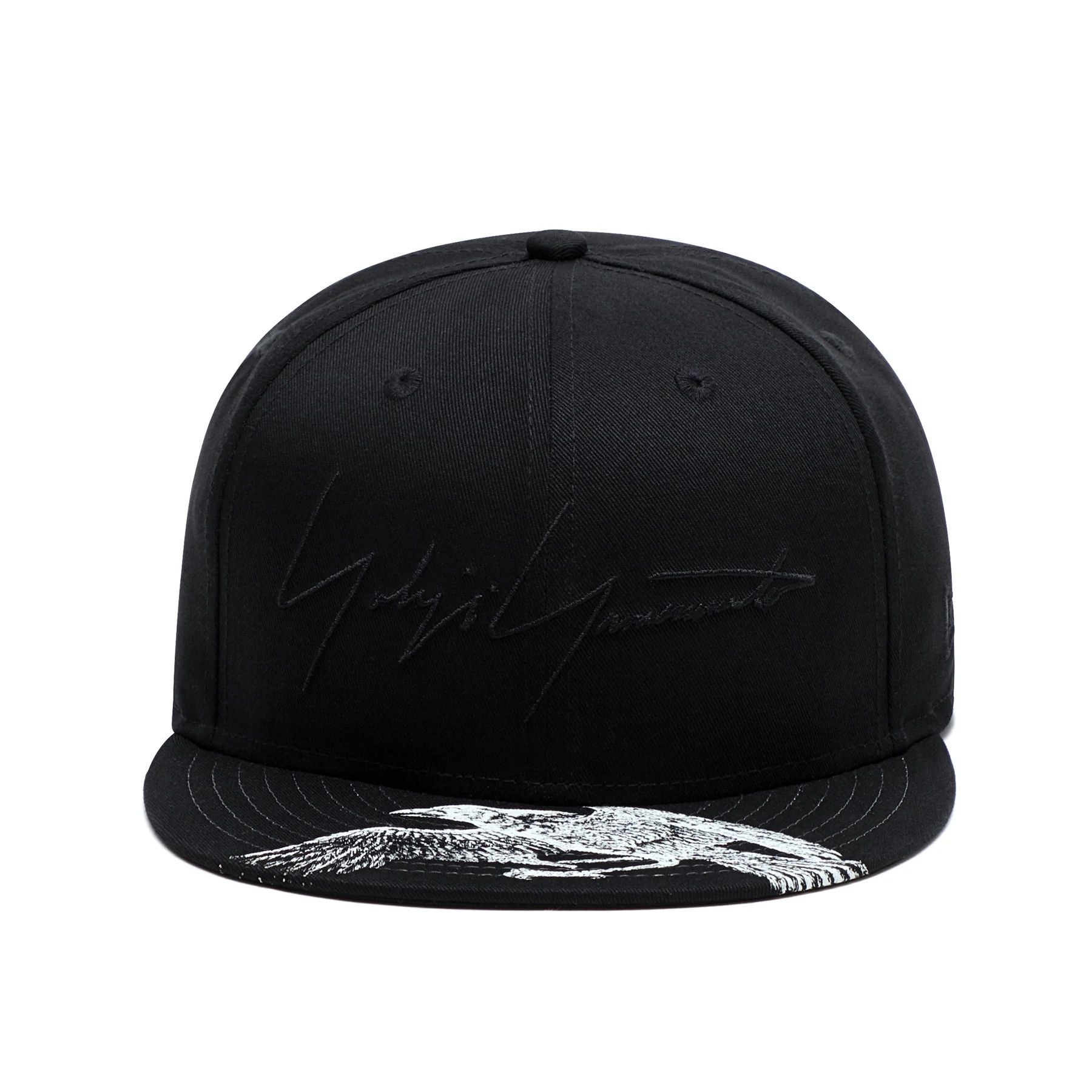 YOHJI YAMAMOTO×NEW ERA 9THIRTY CROW CAP New Era x Yohji Yamamoto Crow Print 9Thirty Hat Black - SS22