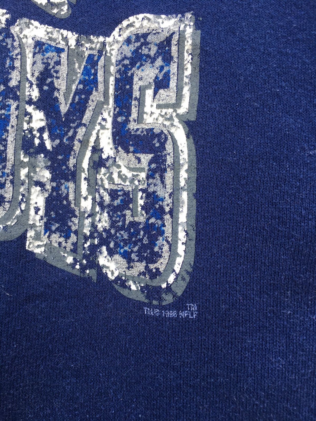NFL Rare Vintage 90s Dallas Cowboys NFL Spellout Sweatshirt Size US M / EU 48-50 / 2 - 8 Thumbnail