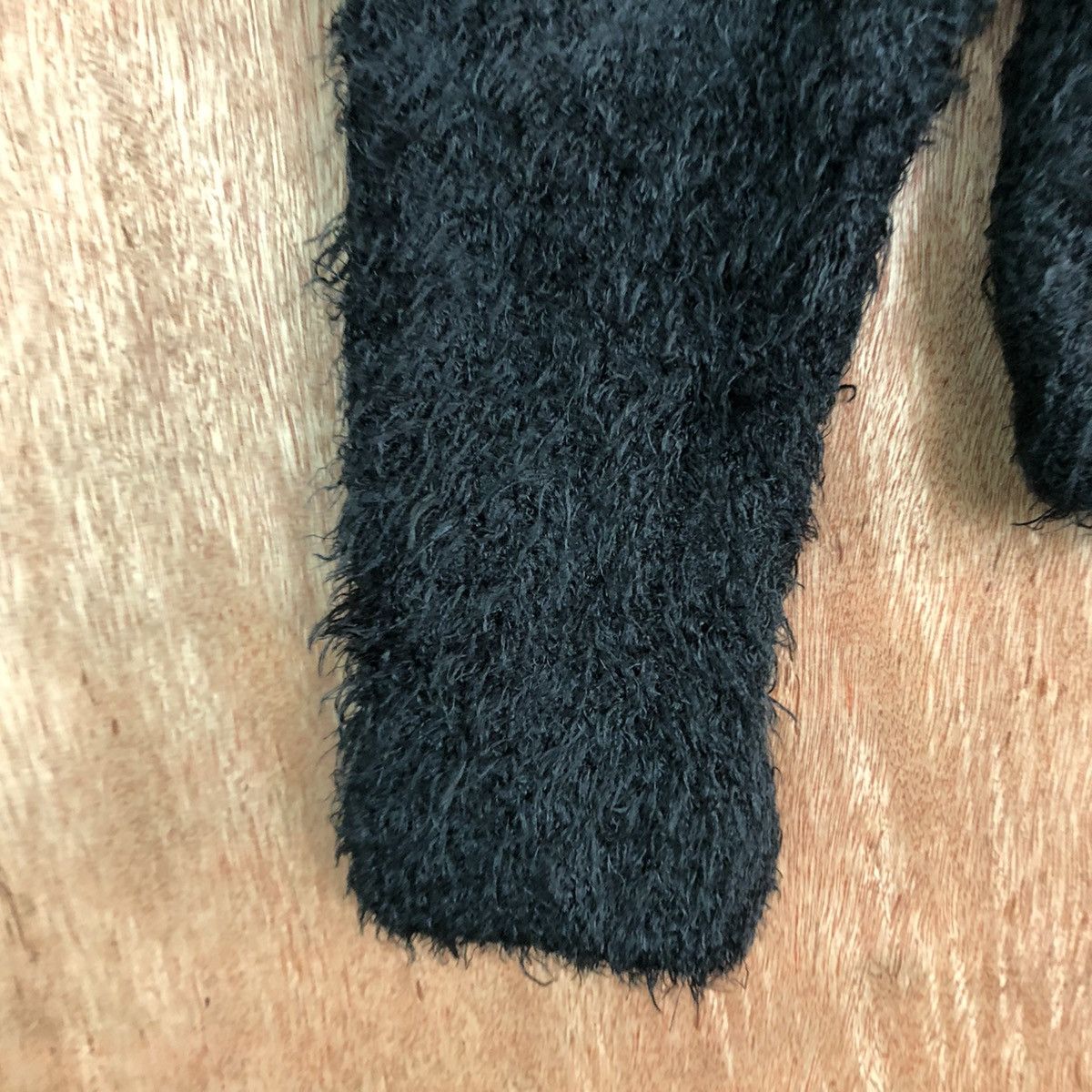 Japanese Brand Tralala Black Mohair Shag Shaggy Knitwear Size US S / EU 44-46 / 1 - 6 Thumbnail