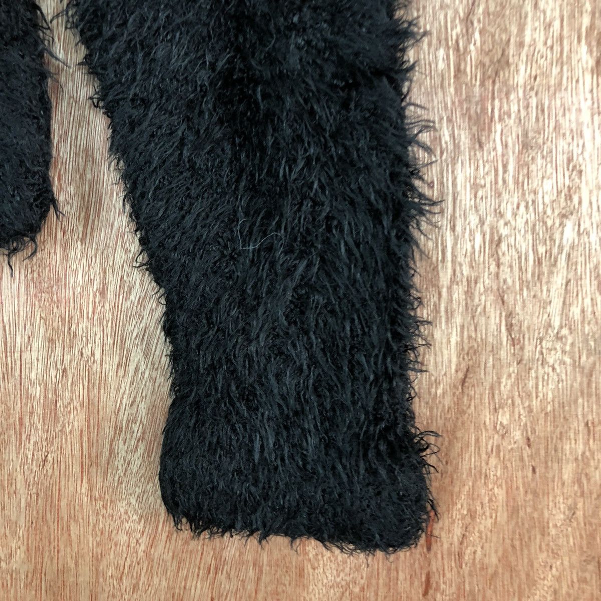 Japanese Brand Tralala Black Mohair Shag Shaggy Knitwear Size US S / EU 44-46 / 1 - 4 Thumbnail