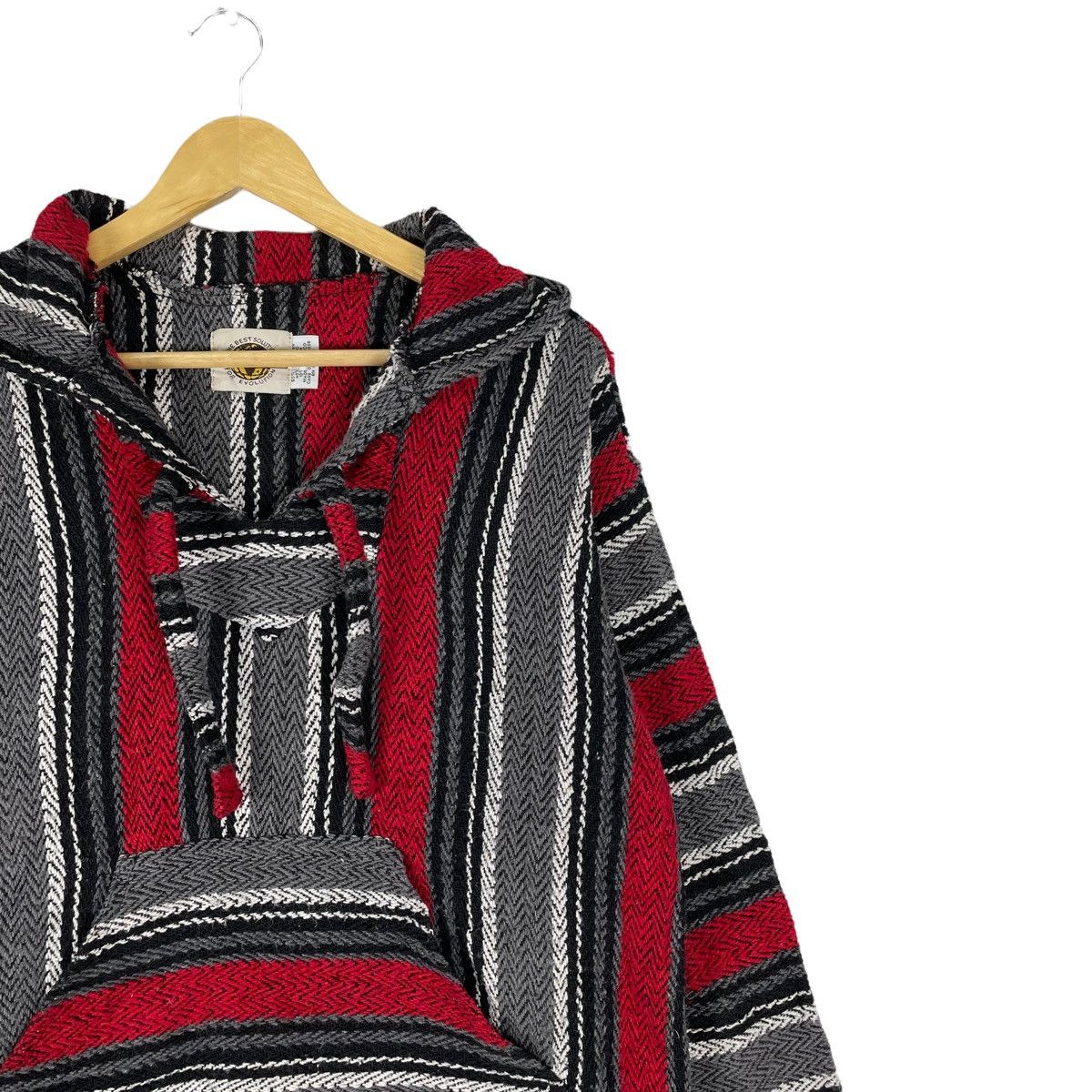 Baja East × Mexican Threads × Mexicana ⚡️MEXICAN BAJA HOODIE STRIPED JUMPER SWEATER ADAM LEVINE Size US L / EU 52-54 / 3 - 4 Thumbnail