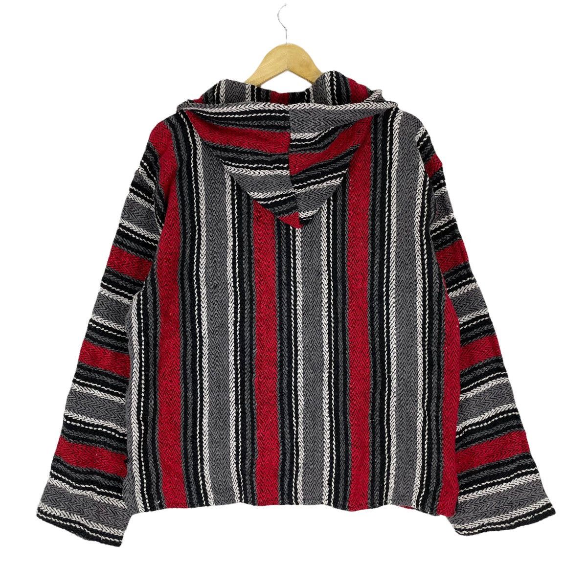 Baja East × Mexican Threads × Mexicana ⚡️MEXICAN BAJA HOODIE STRIPED JUMPER SWEATER ADAM LEVINE Size US L / EU 52-54 / 3 - 6 Thumbnail