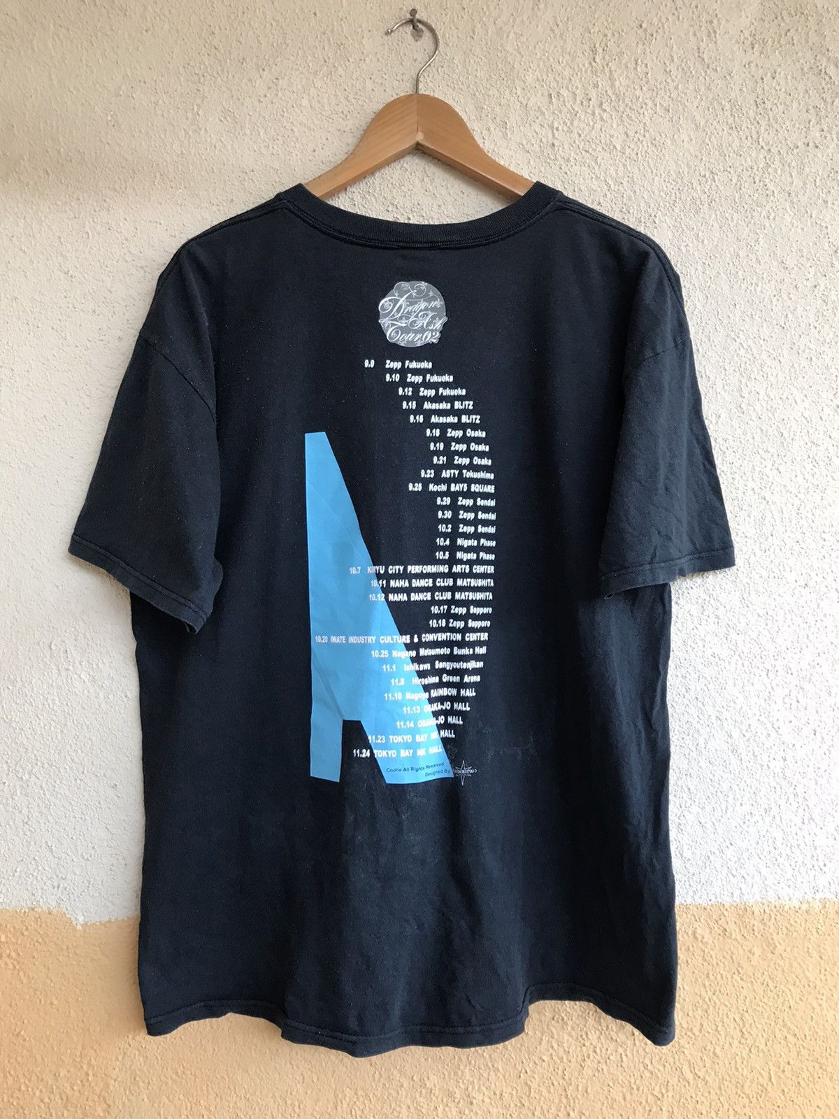 Rap Tees Vintage Dragon Ash tour 2002 Japanese hip hop group Size US L / EU 52-54 / 3 - 2 Thumbnail