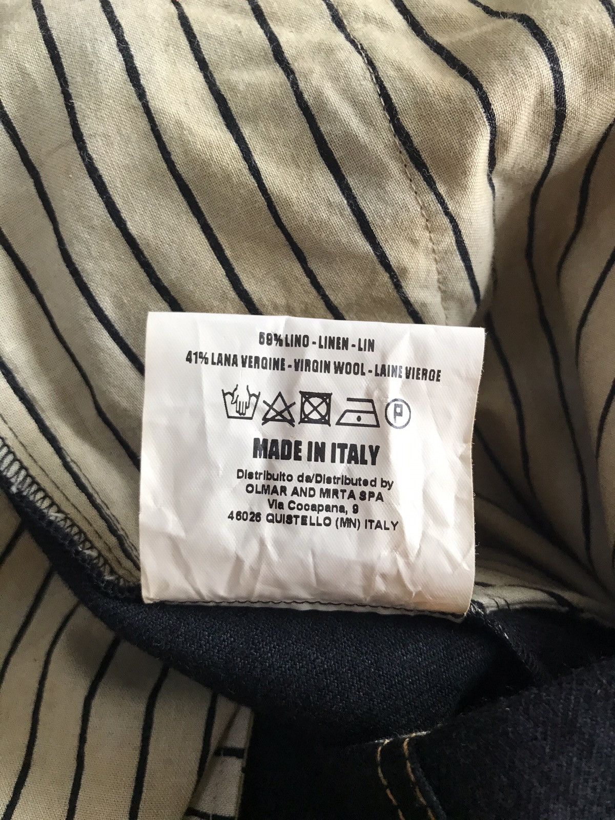 Uma Wang Contrast Stitch Tapered Pants Size US 32 / EU 48 - 6 Thumbnail