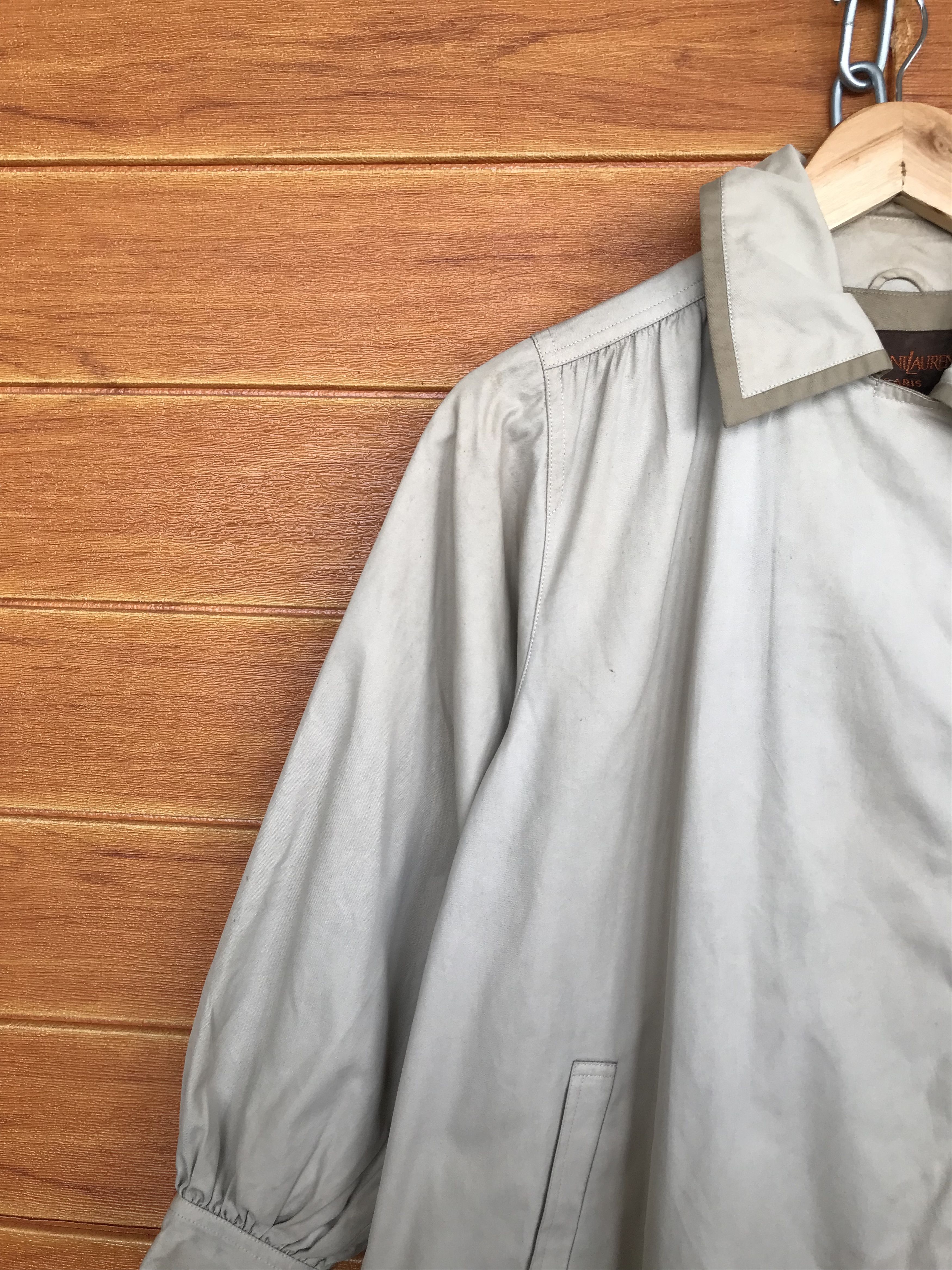 Yves Saint Laurent Vintage YVESSAINTLAURENT PARIS Long Coat Size S / US 4 / IT 40 - 2 Thumbnail