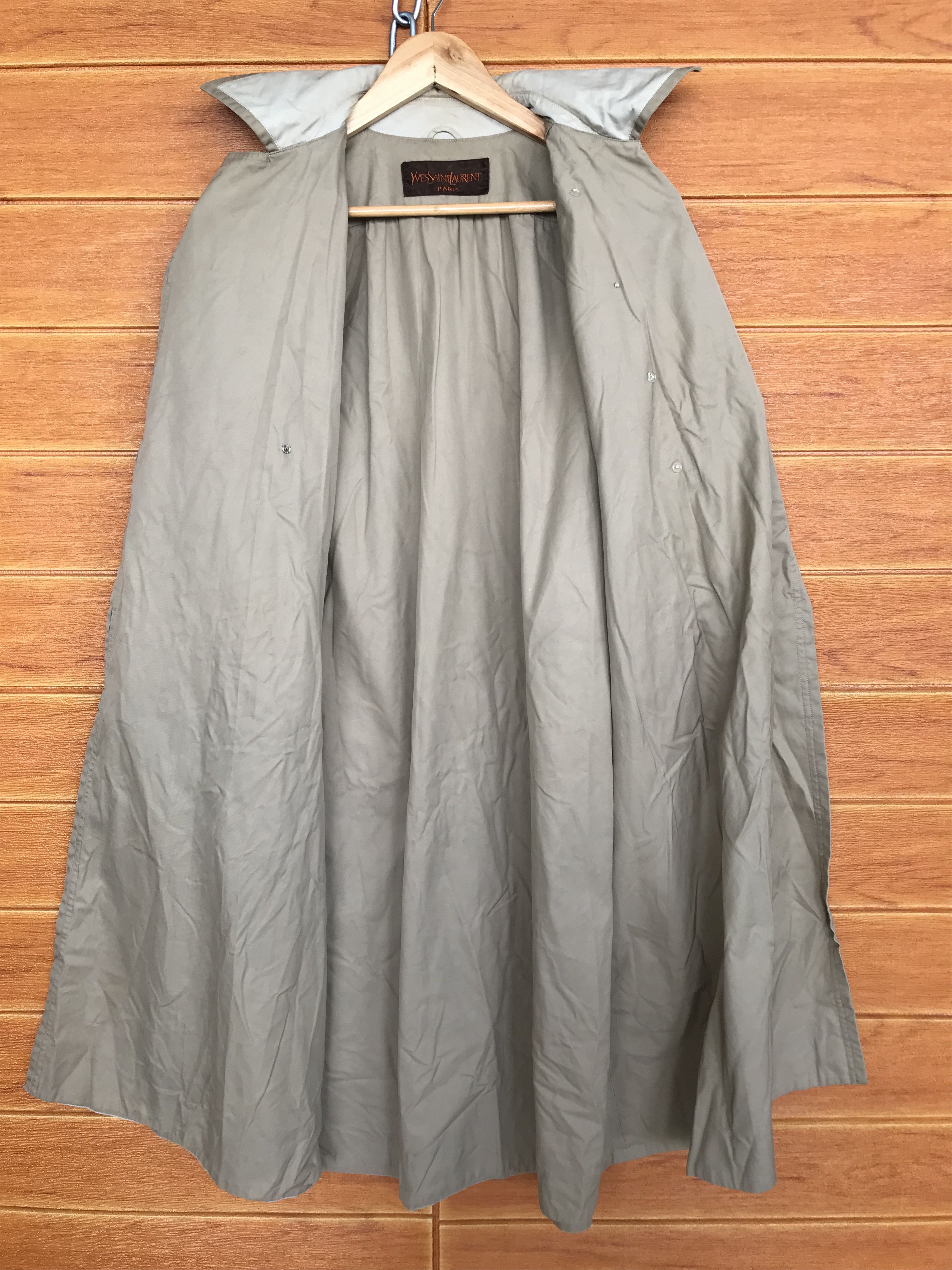 Yves Saint Laurent Vintage YVESSAINTLAURENT PARIS Long Coat Size S / US 4 / IT 40 - 9 Thumbnail