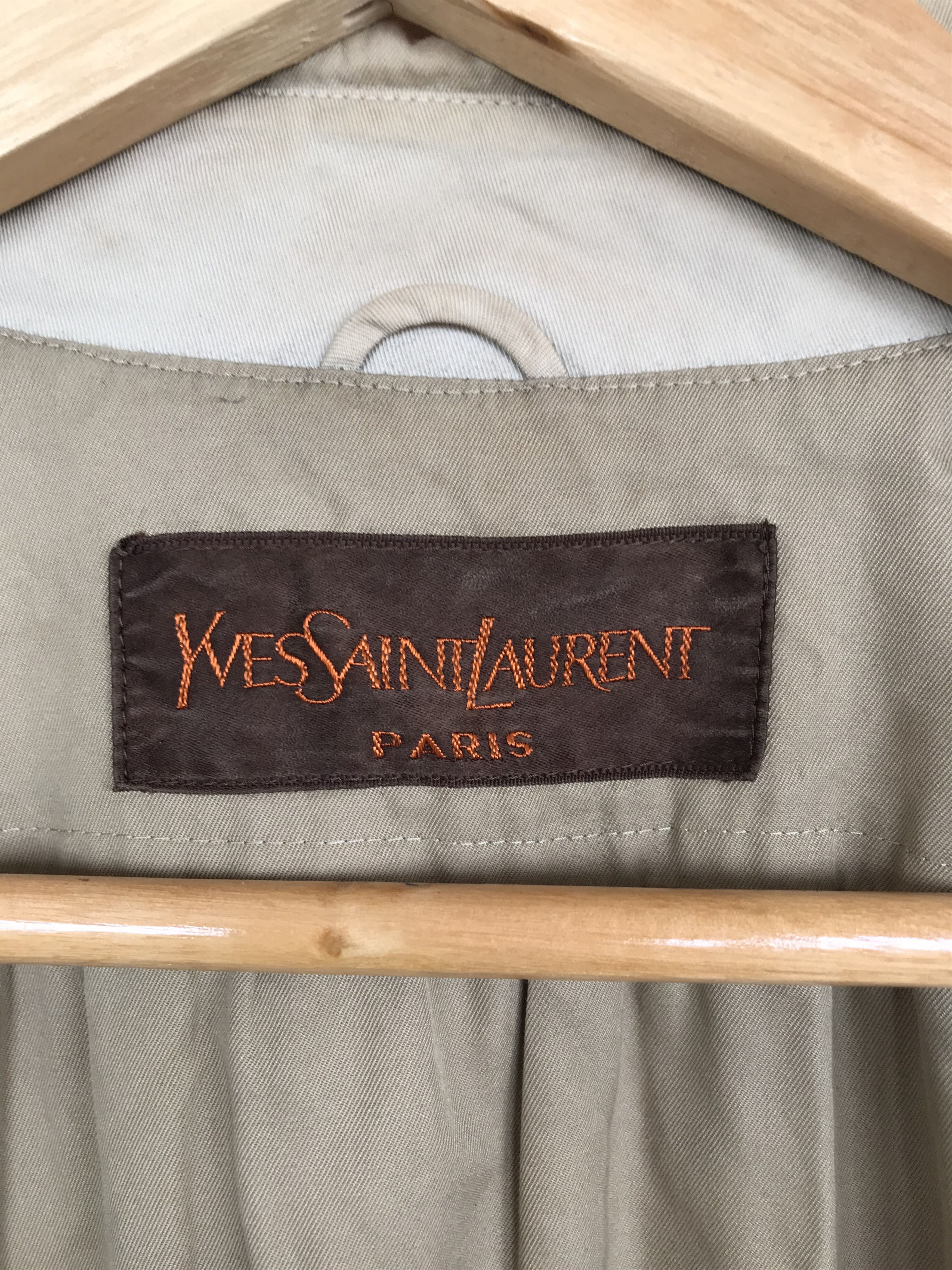 Yves Saint Laurent Vintage YVESSAINTLAURENT PARIS Long Coat Size S / US 4 / IT 40 - 11 Thumbnail