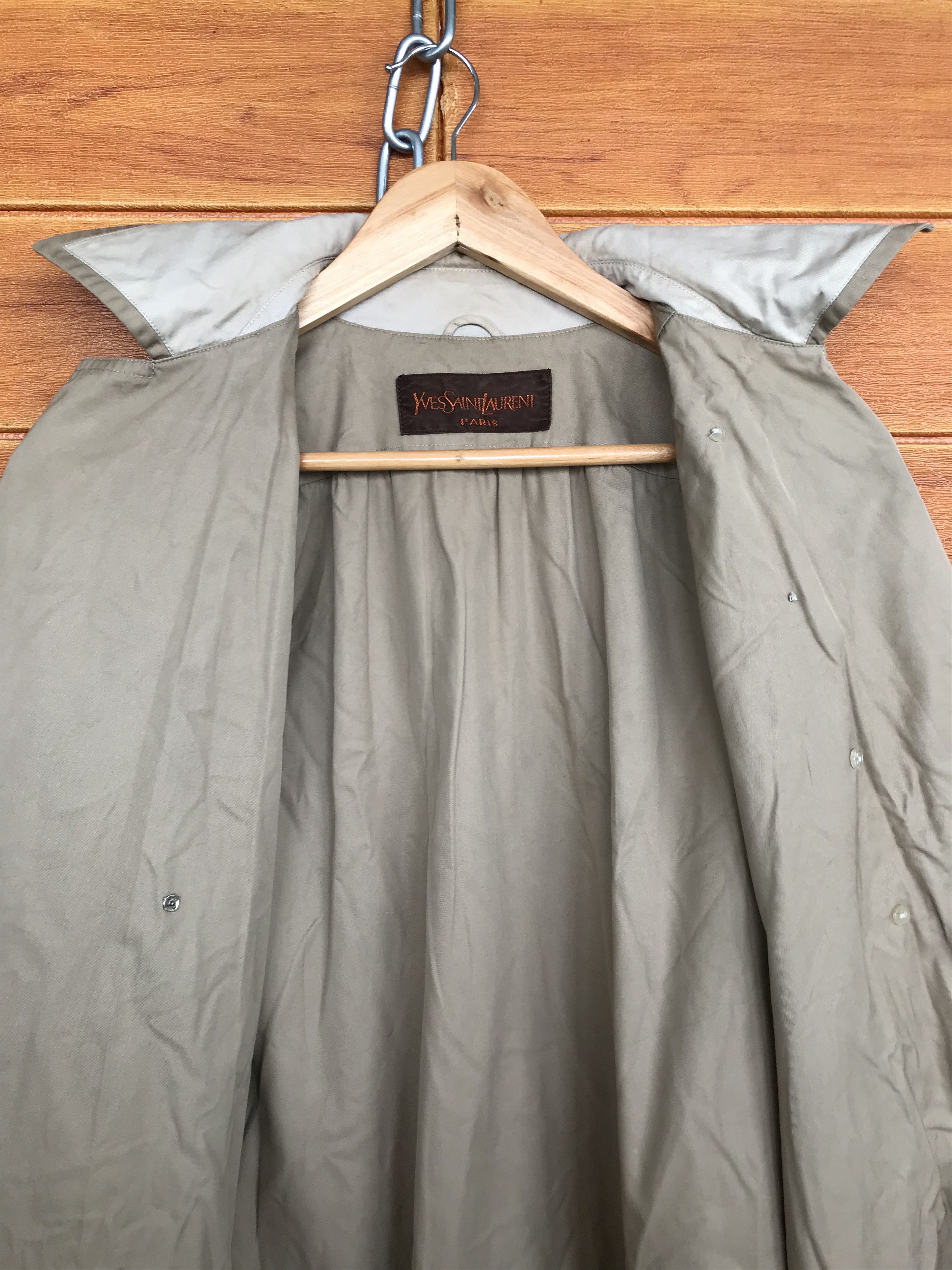 Yves Saint Laurent Vintage YVESSAINTLAURENT PARIS Long Coat Size S / US 4 / IT 40 - 10 Thumbnail