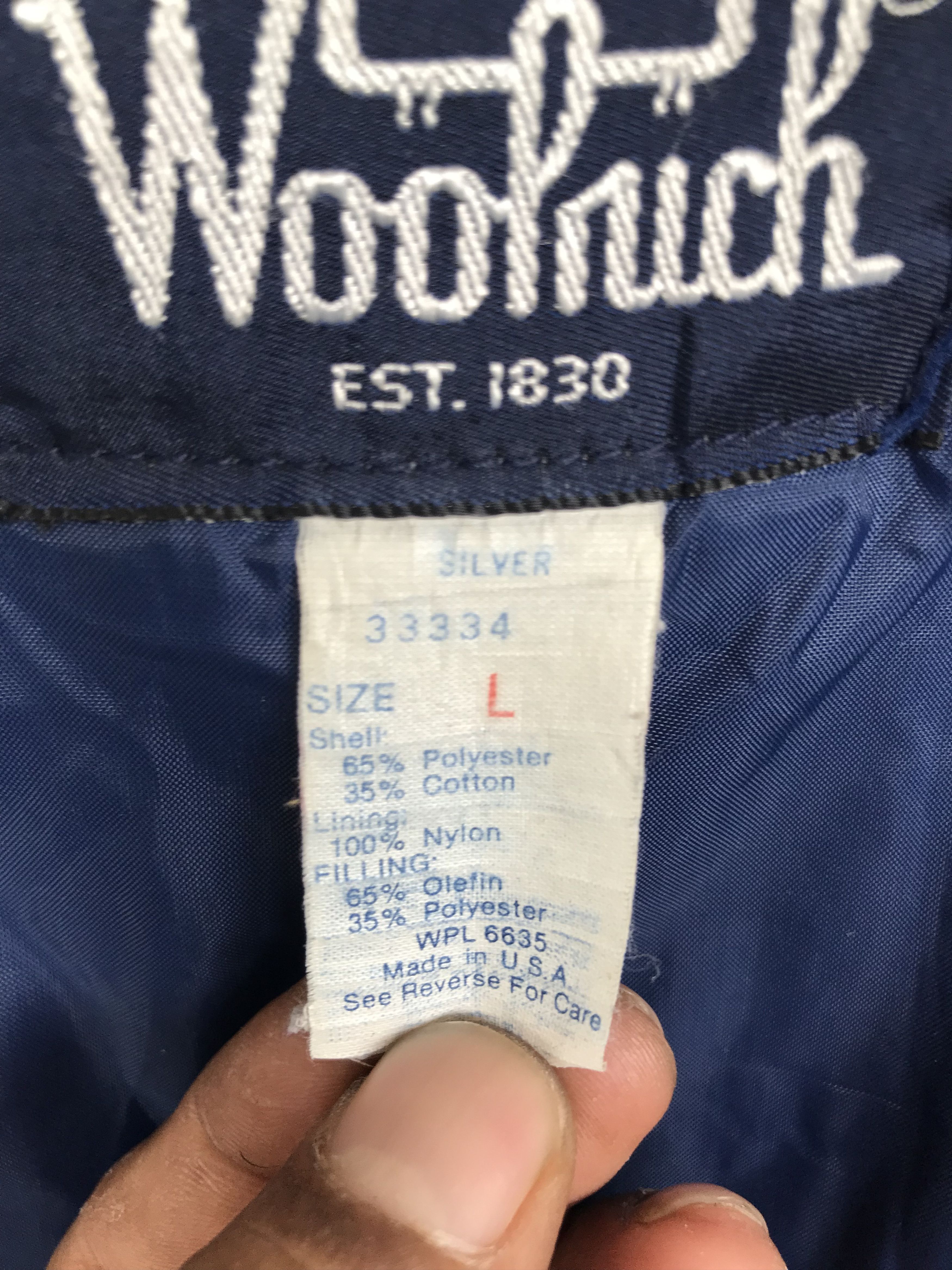 Woolrich Woolen Mills Vintage 80s WOOLRICH 4 Pockets Quilted Jacket Size US L / EU 52-54 / 3 - 16 Thumbnail