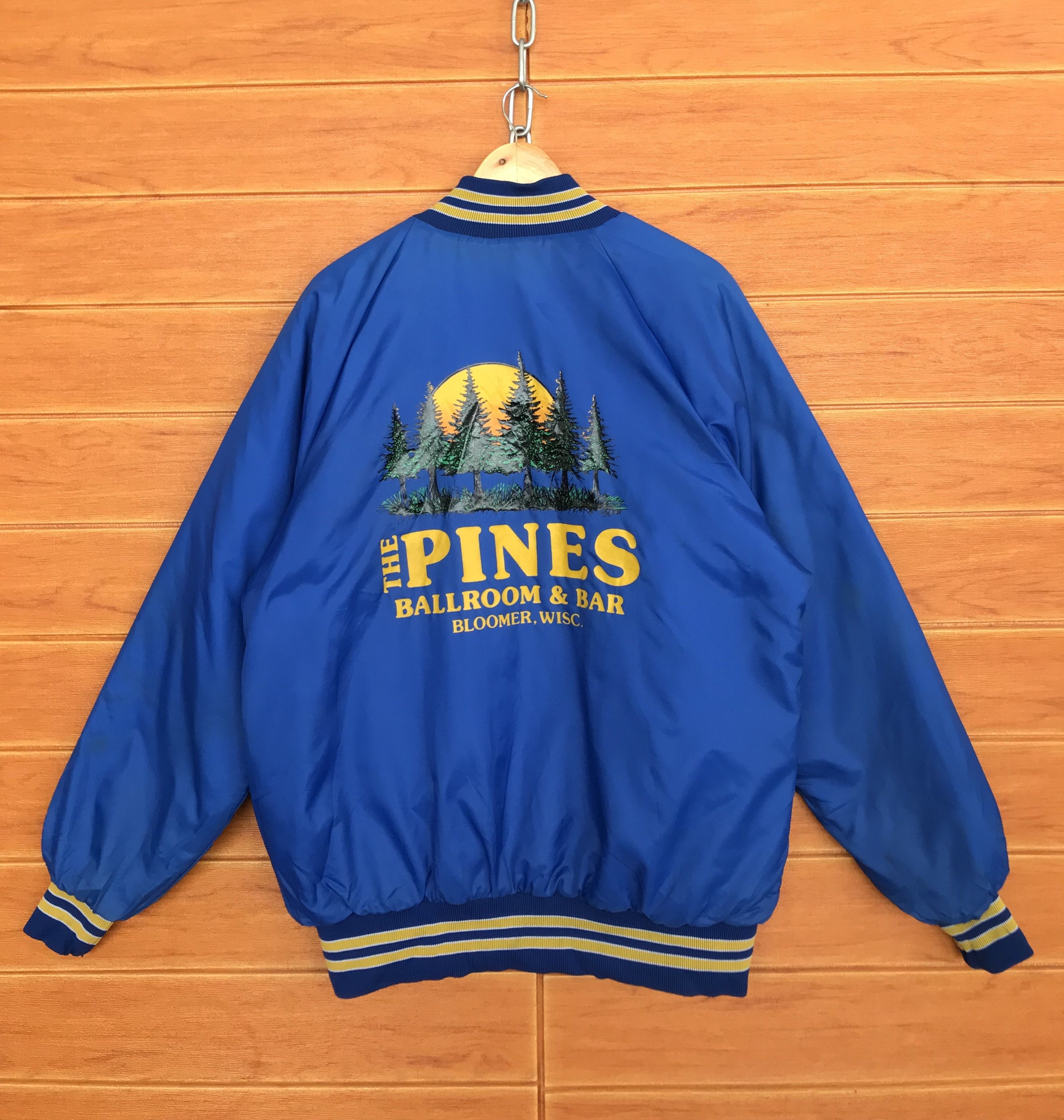 Vintage 80s/90s The Pines Quilted Coach Jacket