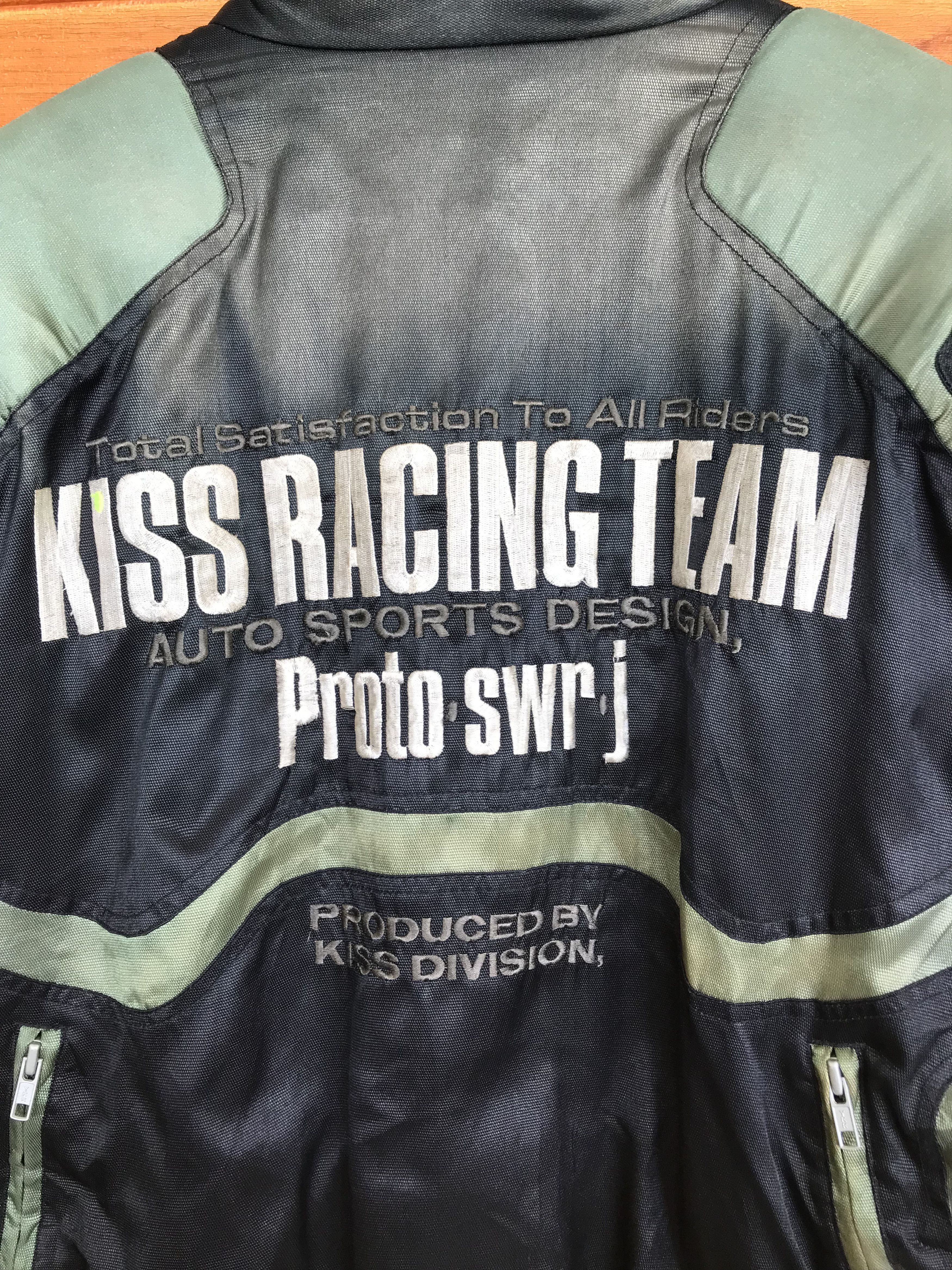 Gear for Sports Vintage 90s Kiss Racing Team SWRJ Japan Jacket Size US L / EU 52-54 / 3 - 12 Thumbnail