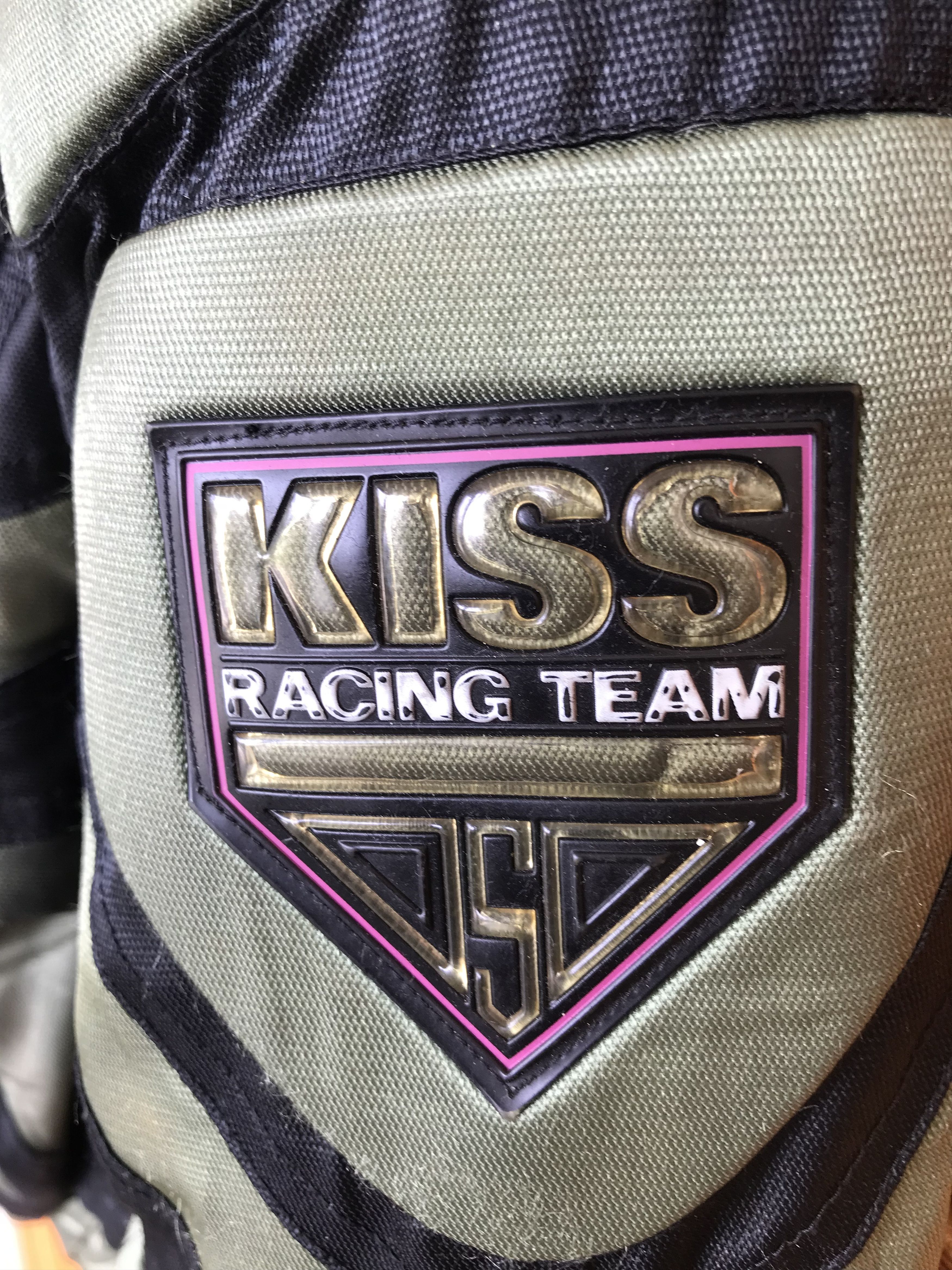 Gear for Sports Vintage 90s Kiss Racing Team SWRJ Japan Jacket Size US L / EU 52-54 / 3 - 15 Thumbnail