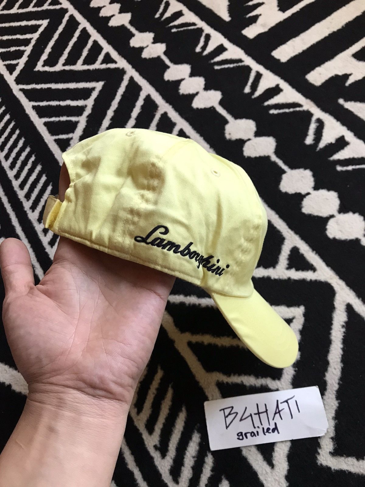 Lamborghini × Sports Specialties × Vintage 80s vintage Lamborgini Cap Size ONE SIZE - 2 Thumbnail
