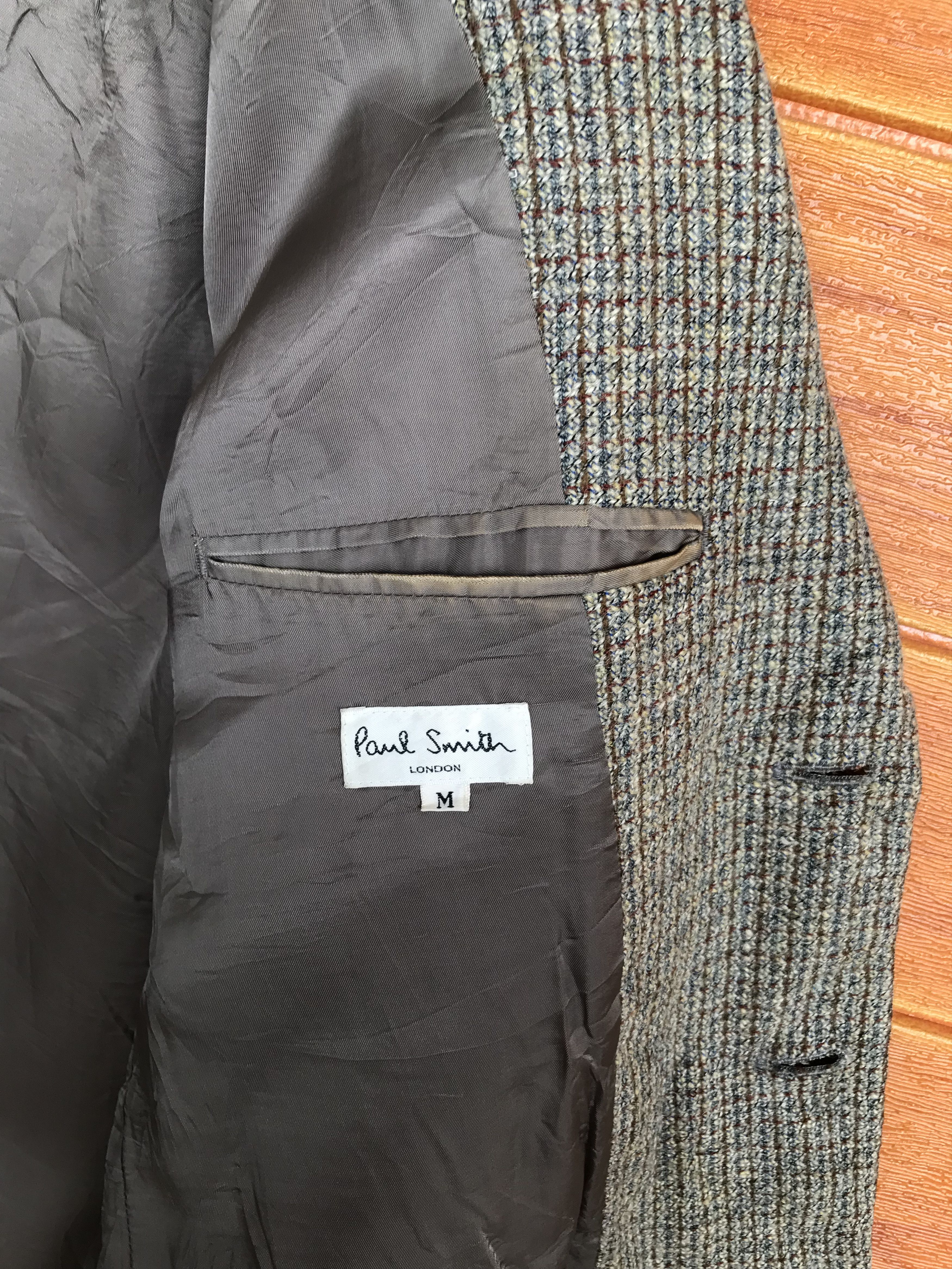 Paul Smith Vintage PAUL SMITH Design Blazer Jacket Size US M / EU 48-50 / 2 - 11 Thumbnail