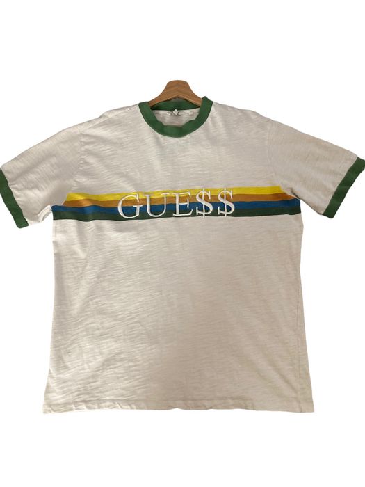 Guess ringer tee online