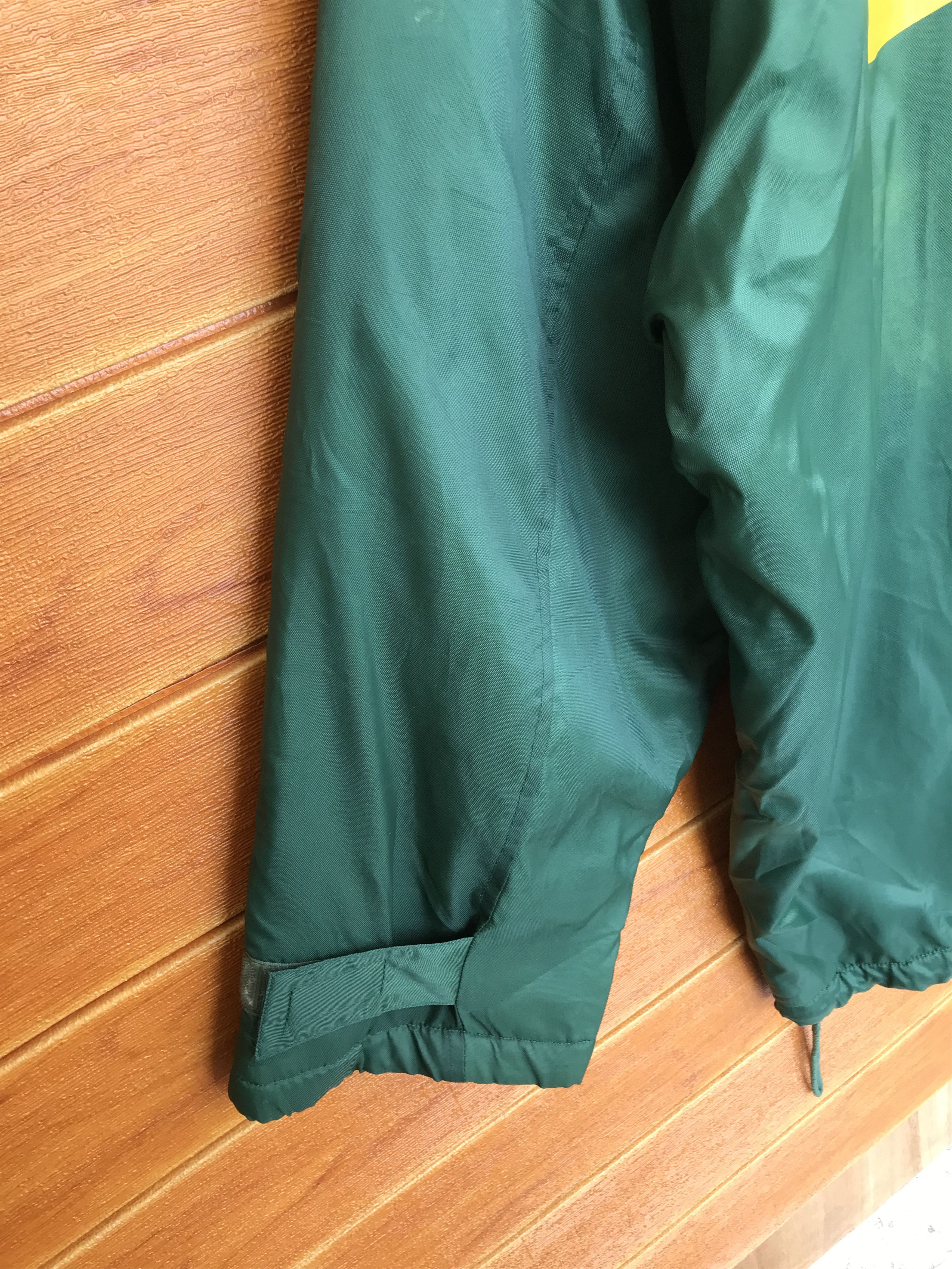 Nike × Nike ACG × Vintage Vintage 90s NIKE Big Swoosh Long Jacket Sherpa Lined Size US L / EU 52-54 / 3 - 11 Thumbnail