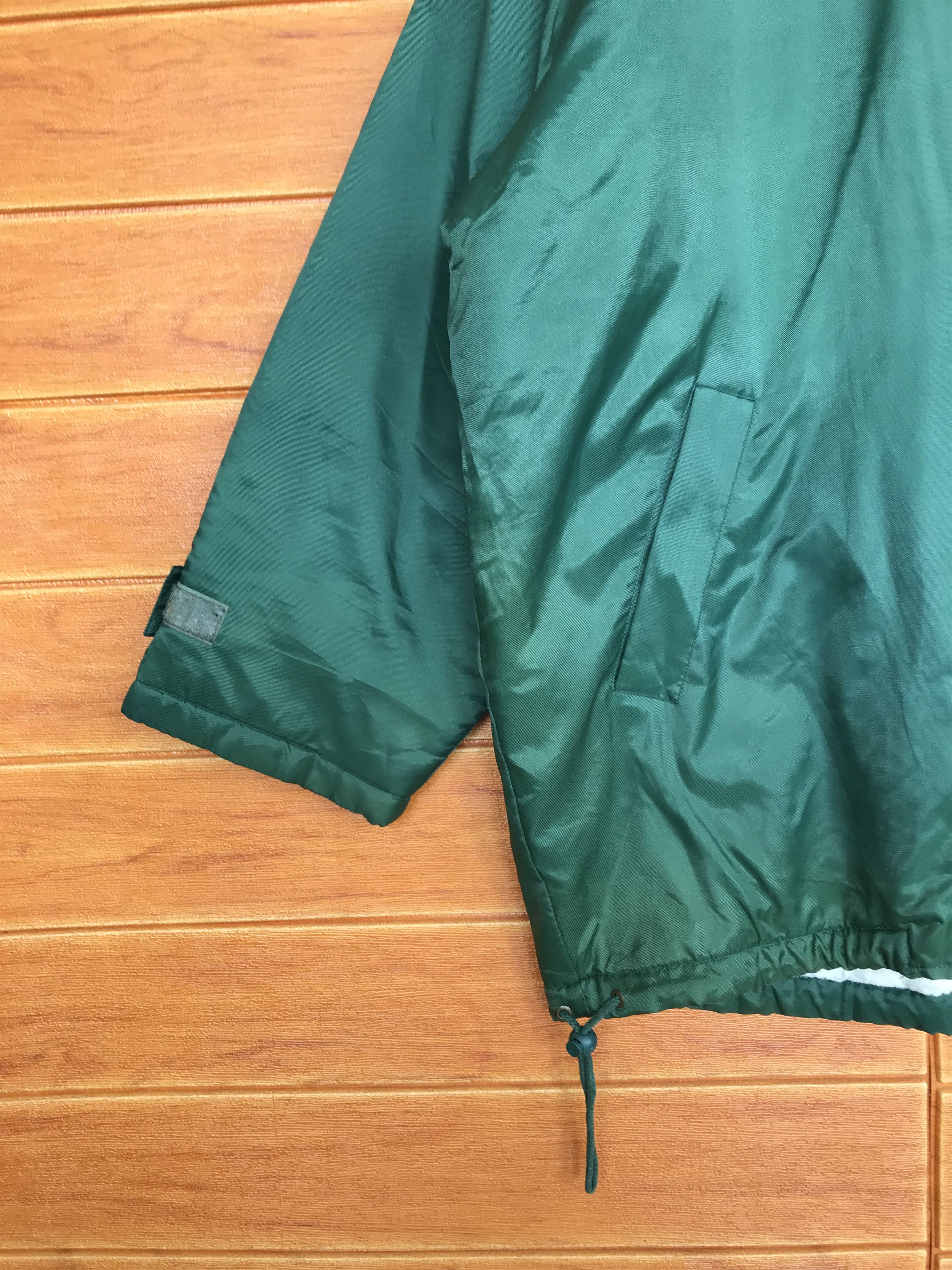 Nike × Nike ACG × Vintage Vintage 90s NIKE Big Swoosh Long Jacket Sherpa Lined Size US L / EU 52-54 / 3 - 6 Thumbnail