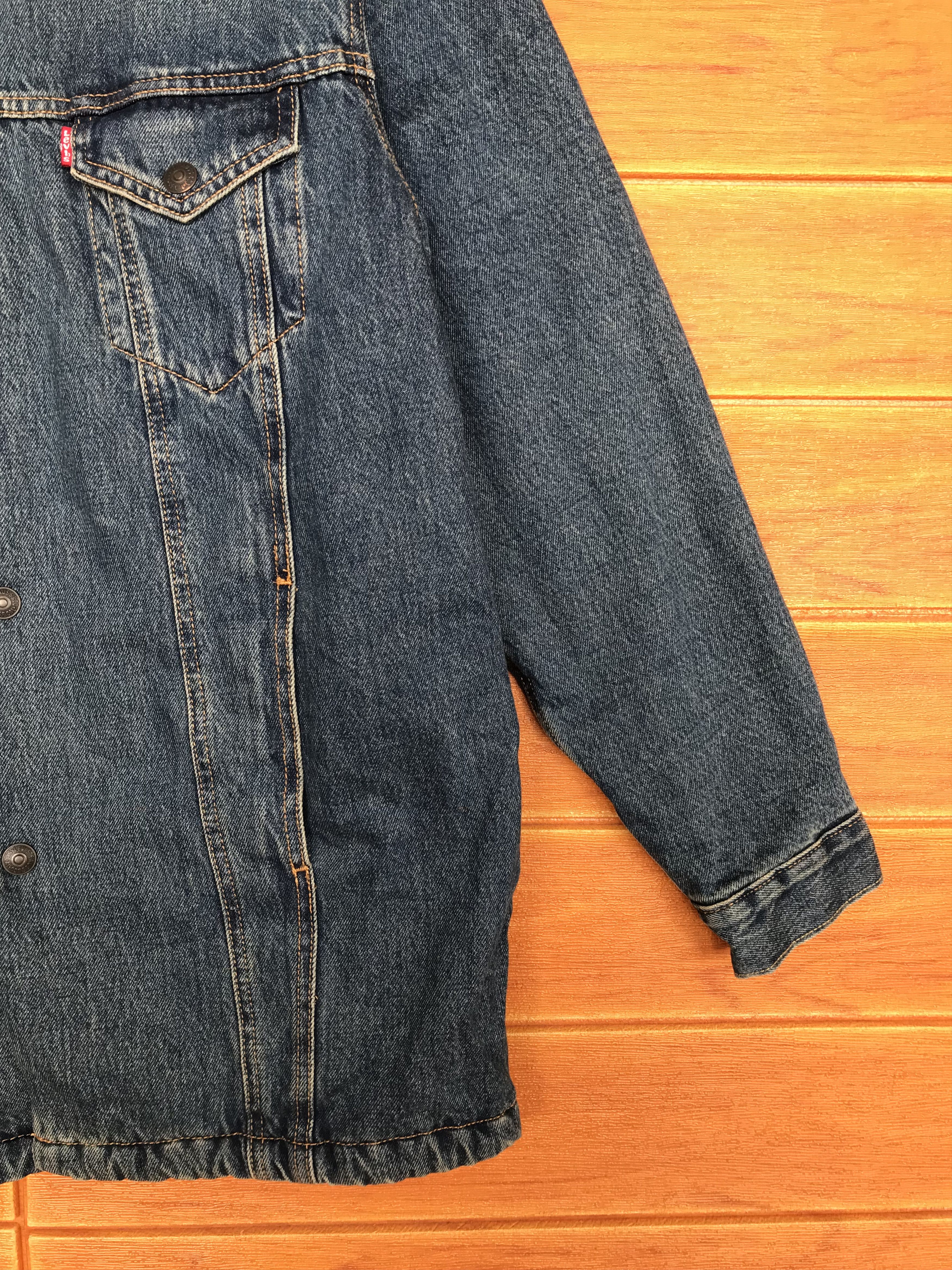 Levi's LEVIS Sherpa Lined Jacket Size US S / EU 44-46 / 1 - 6 Thumbnail