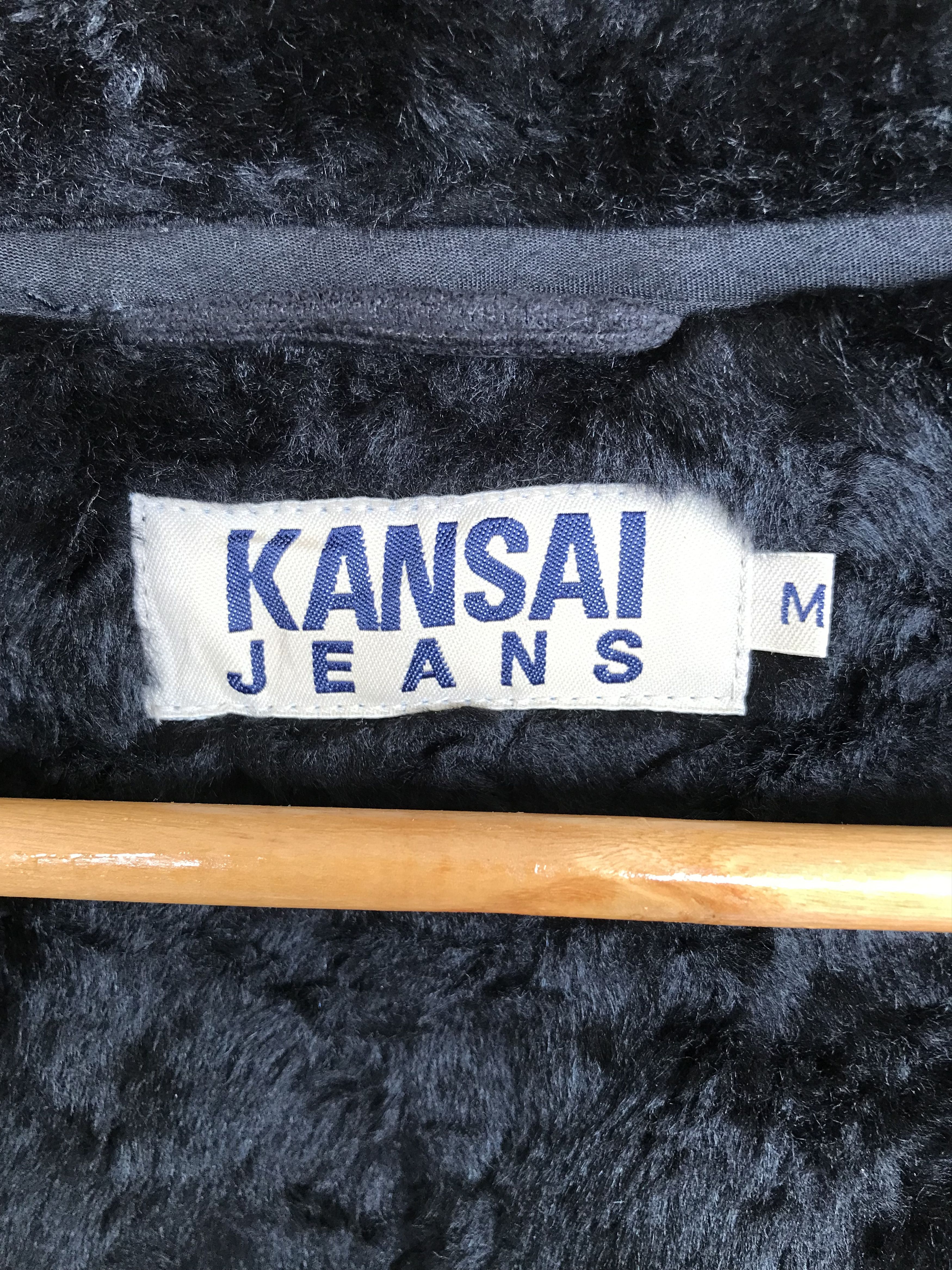 Kansai Yamamoto Vintage KANSAI JEANS Kansai Yamamoto B3 Jacket Size US M / EU 48-50 / 2 - 15 Thumbnail