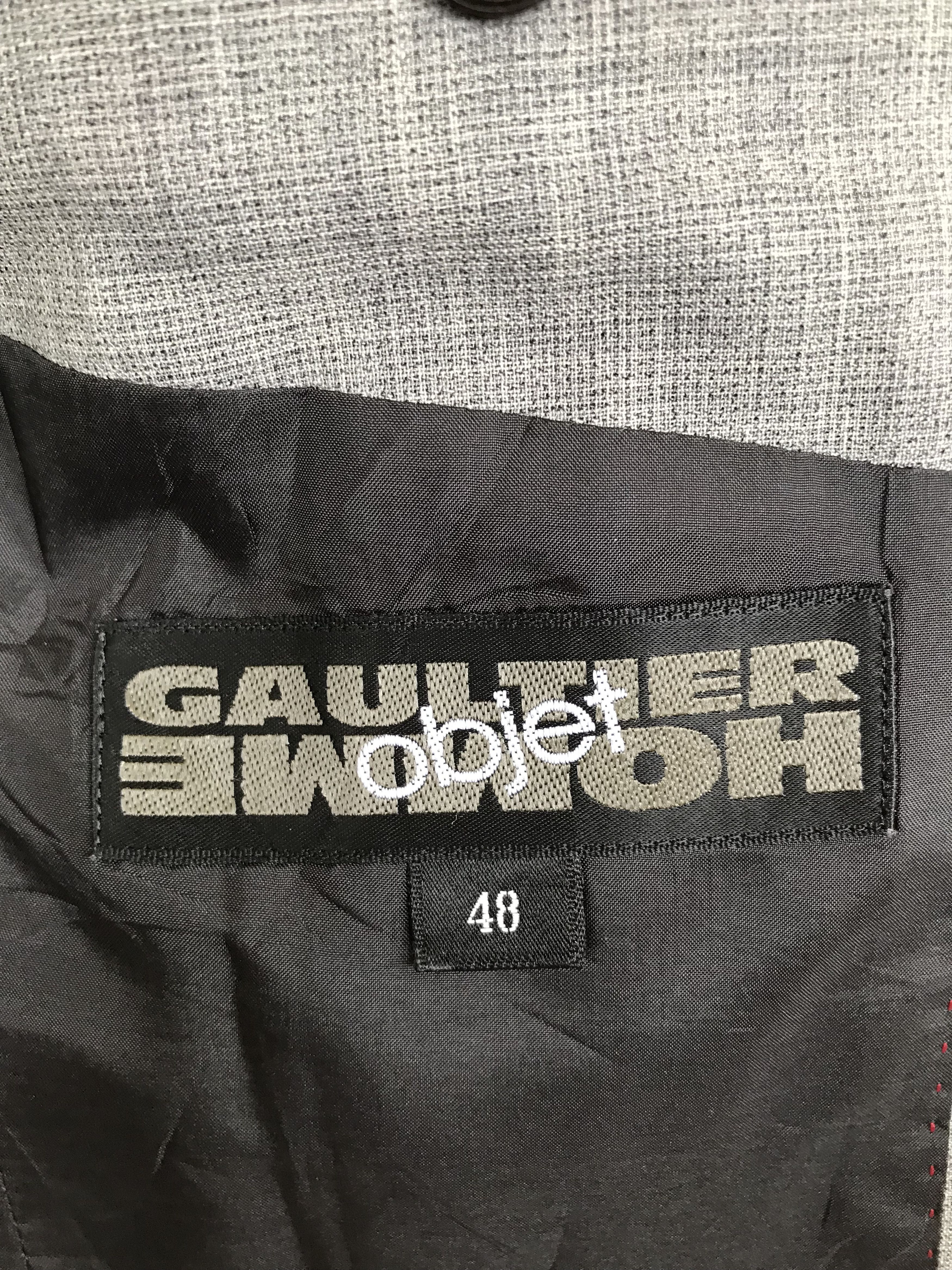 Jean Paul Gaultier Vintage gautier object homme Blazer Jacket Size US M / EU 48-50 / 2 - 12 Thumbnail