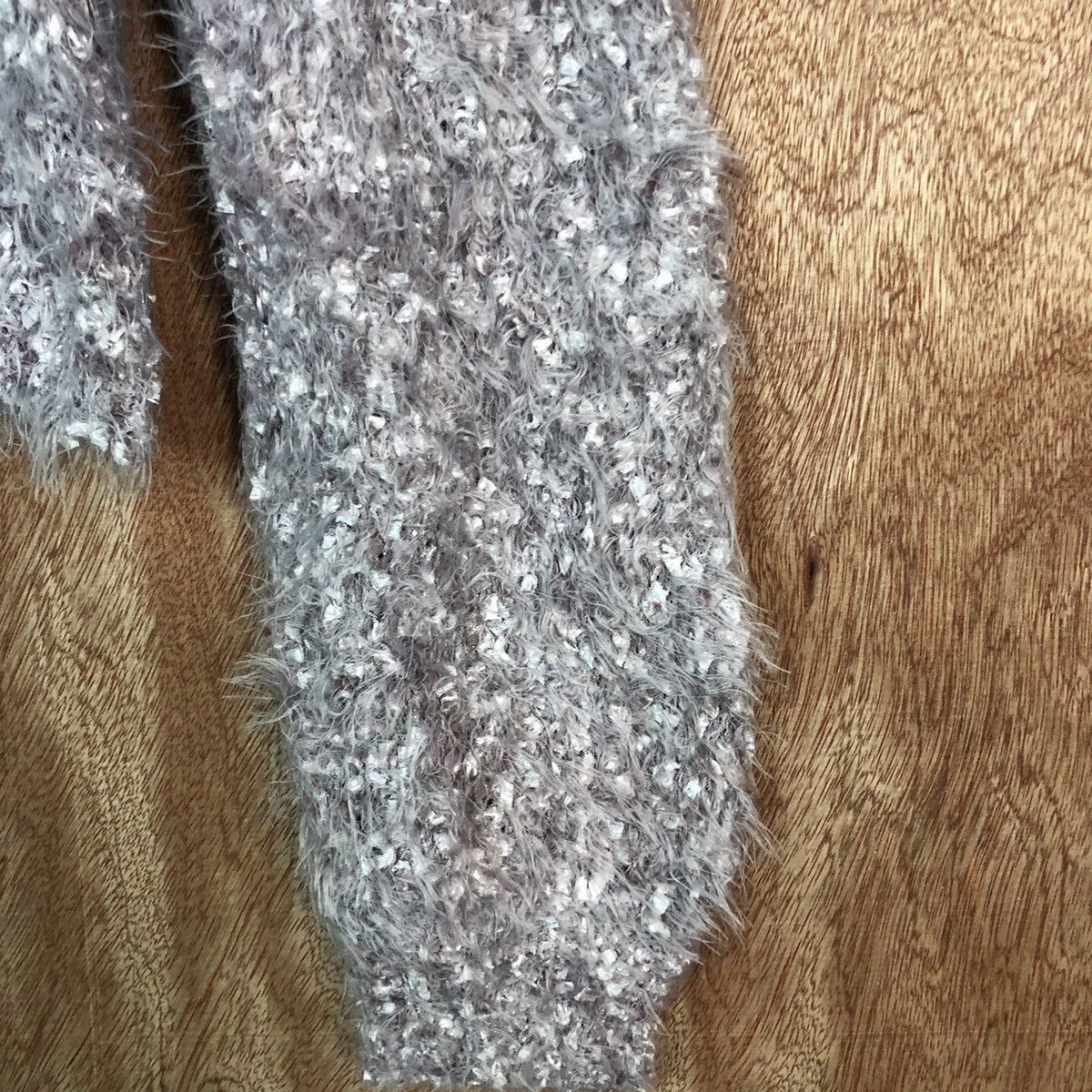Homespun Knitwear × Japanese Brand W Closet Purple Mohair Shag Shaggy Knitwear Size US S / EU 44-46 / 1 - 4 Thumbnail