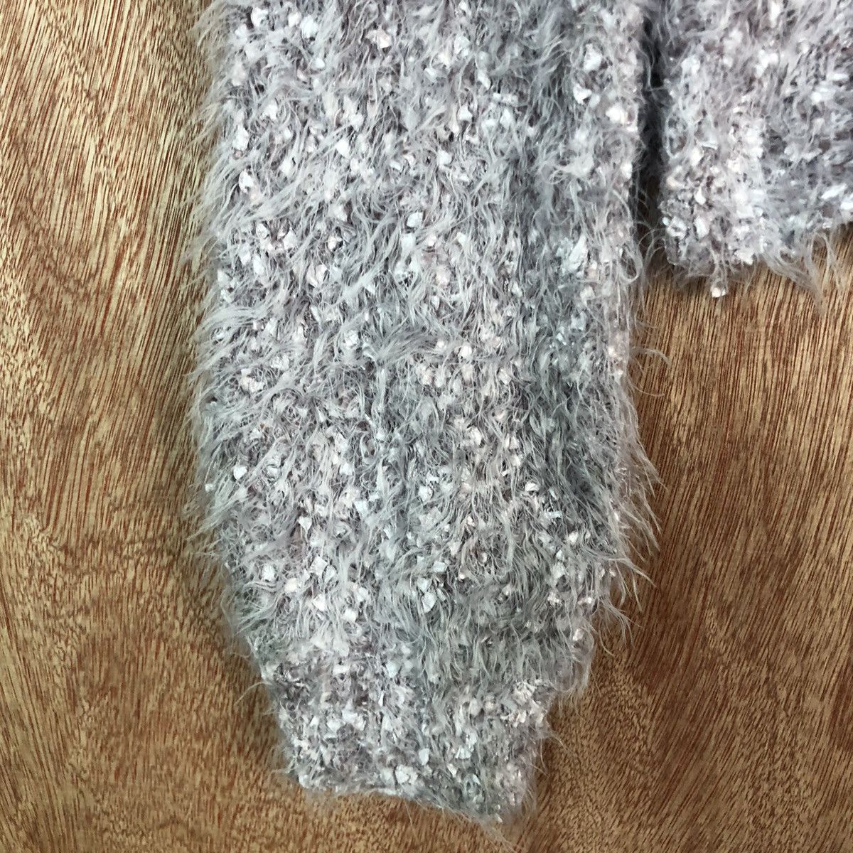 Homespun Knitwear × Japanese Brand W Closet Purple Mohair Shag Shaggy Knitwear Size US S / EU 44-46 / 1 - 6 Thumbnail