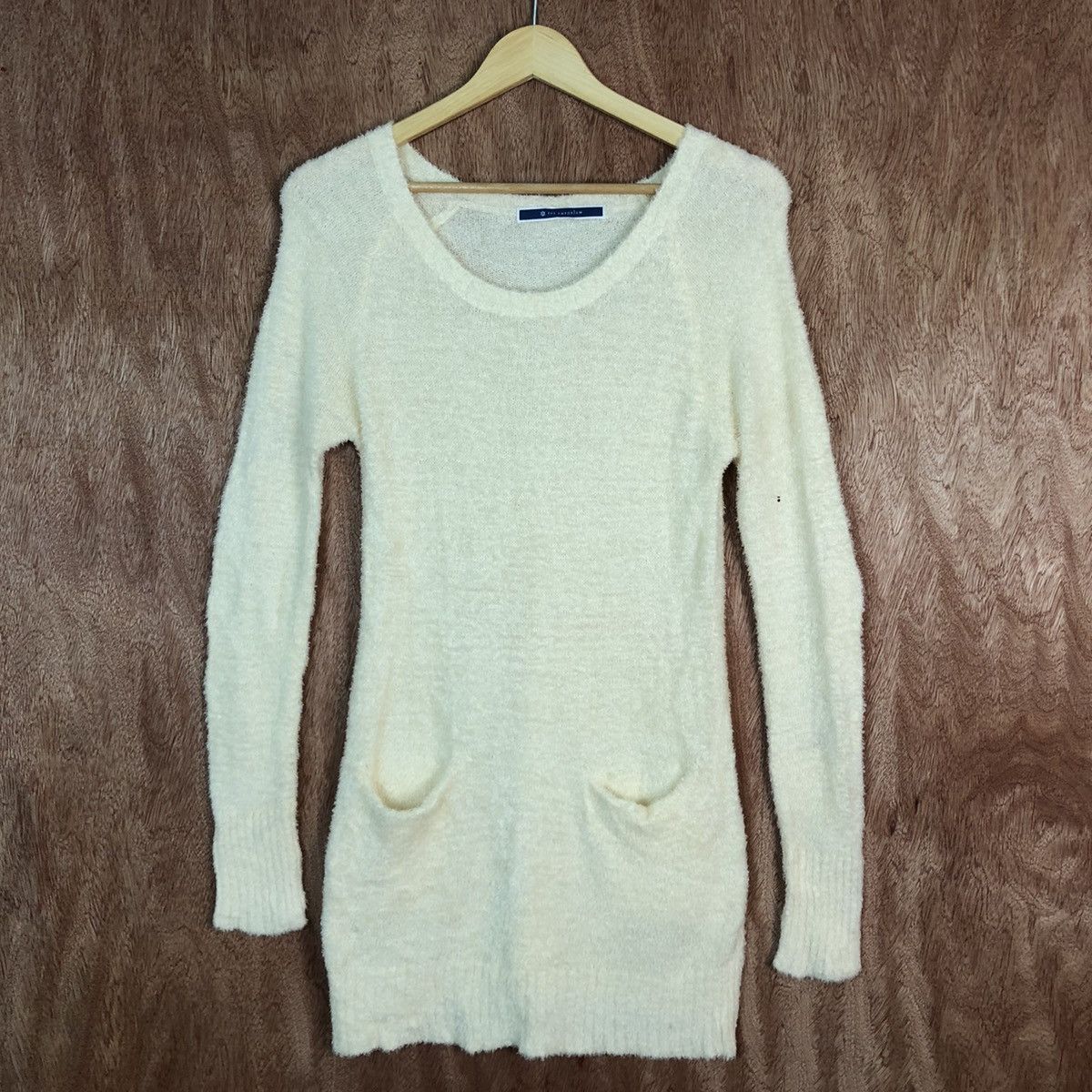 Homespun Knitwear The Emporium Yellow Mohair Long Knitwear Size US S / EU 44-46 / 1 - 1 Thumbnail