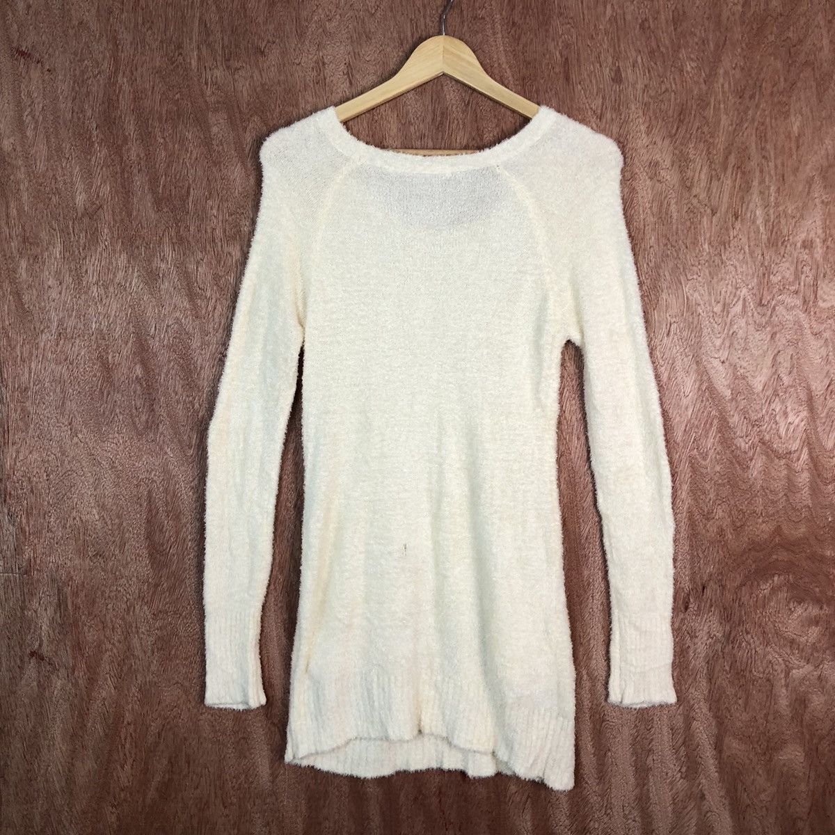 Homespun Knitwear The Emporium Yellow Mohair Long Knitwear Size US S / EU 44-46 / 1 - 9 Thumbnail