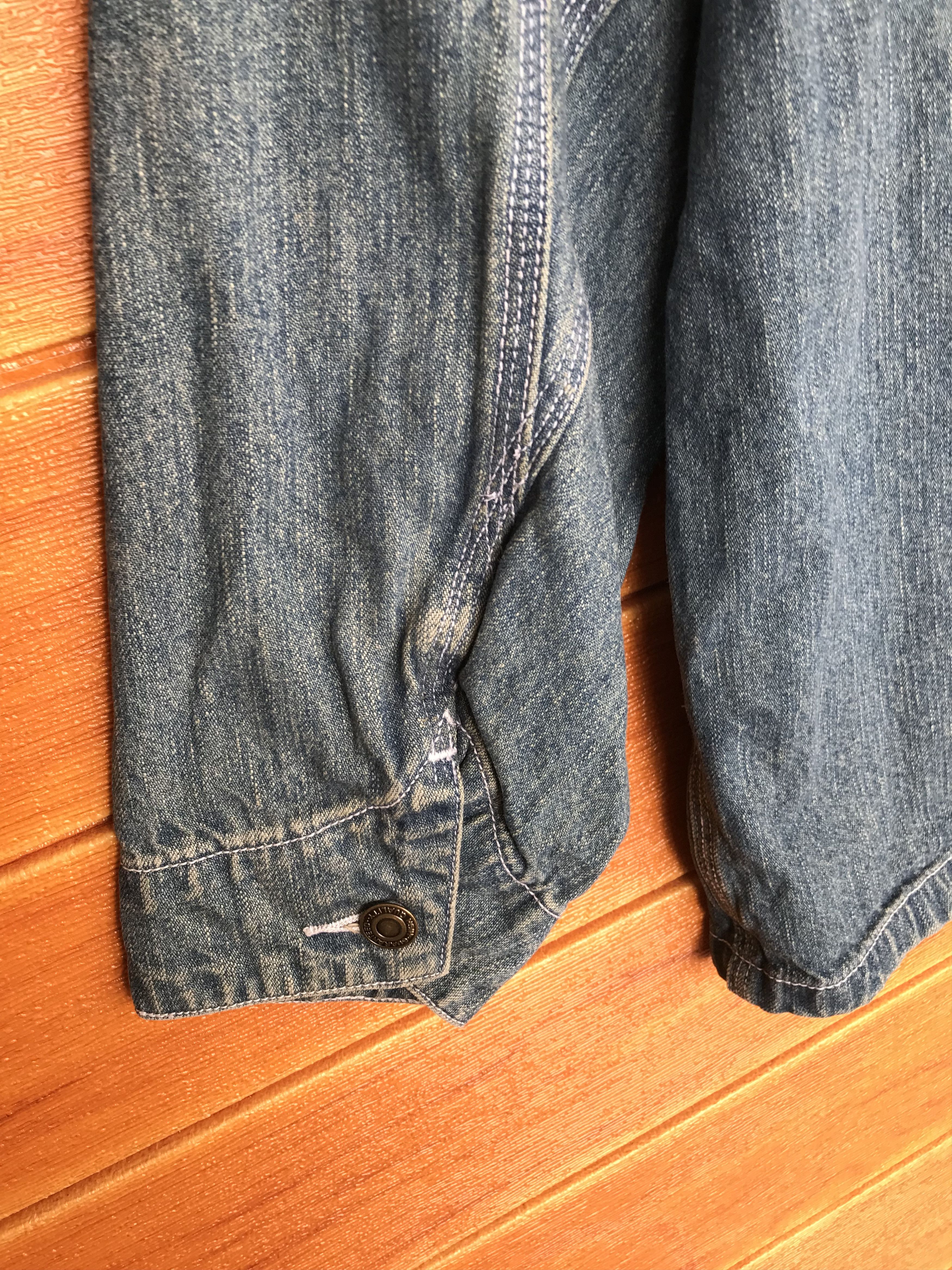 Comme des Garcons × Undercover Vintage Japanese Brand DAILY TOPICS Chore Denim Jacket Size US M / EU 48-50 / 2 - 9 Thumbnail
