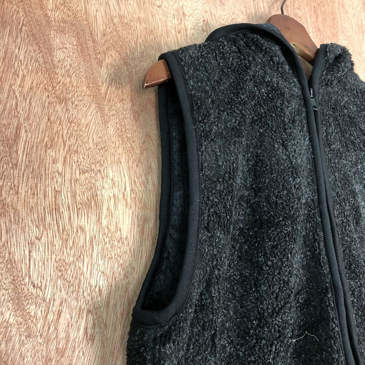 Homespun Knitwear × Japanese Brand SunLucas Black Shag Shaggy Vest Size US M / EU 48-50 / 2 - 5 Thumbnail