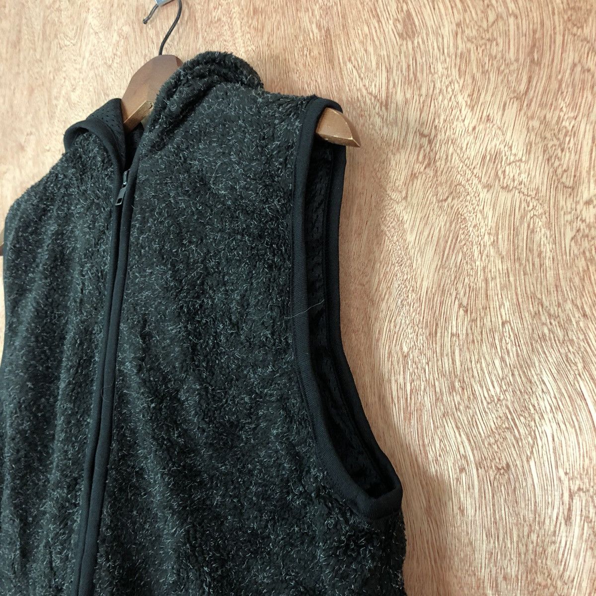 Homespun Knitwear × Japanese Brand SunLucas Black Shag Shaggy Vest Size US M / EU 48-50 / 2 - 4 Thumbnail