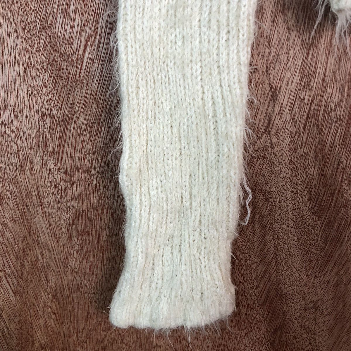 Divided × H&M × Homespun Knitwear Divided H&M Cream Mohair Cardigan Size US M / EU 48-50 / 2 - 6 Thumbnail