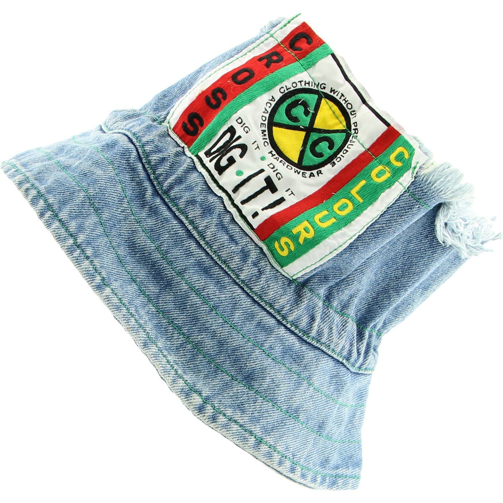 Cross Colours 90 Vintage Cross Colours Hip Hop Rap Denim Jean Bucket